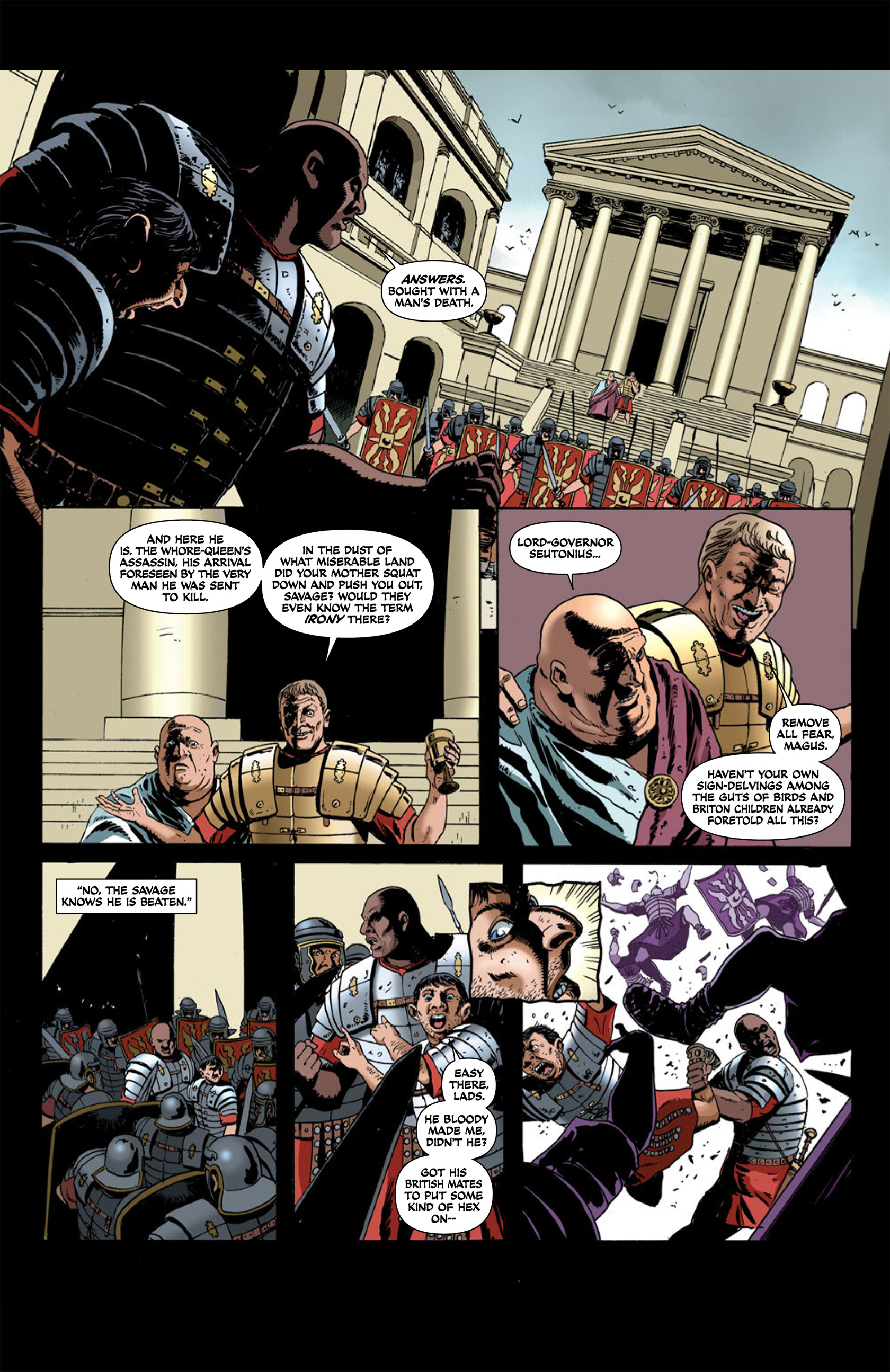 Read online Aquila comic -  Issue #1 - 32