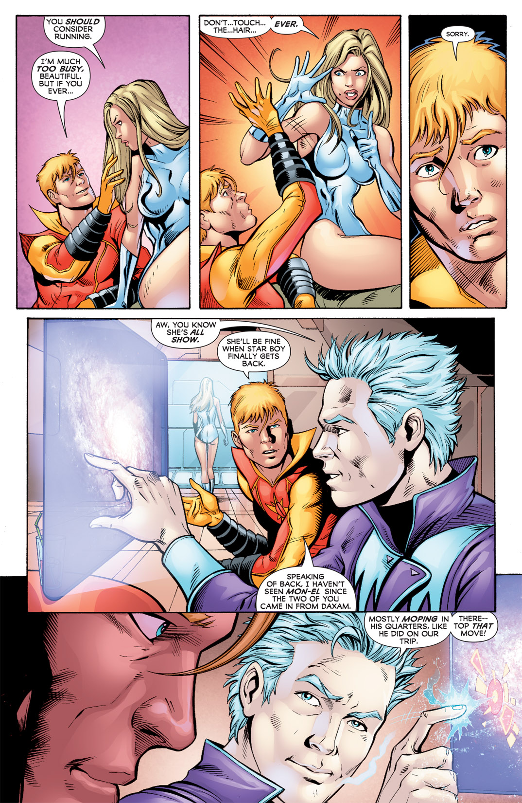 Legion of Super-Heroes (2010) Issue #7 #8 - English 7