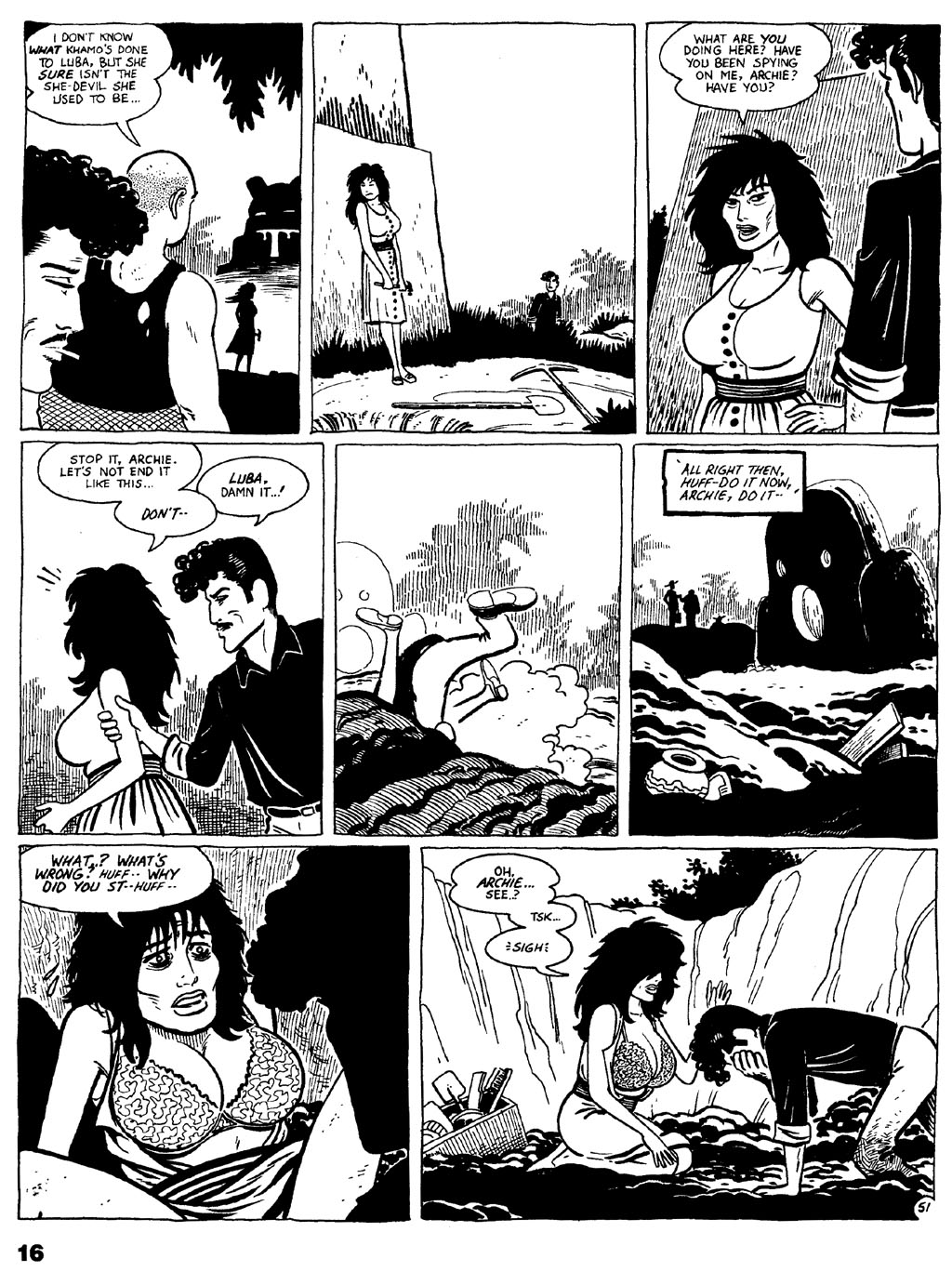 Read online Love and Rockets (1982) comic -  Issue #24 - 18