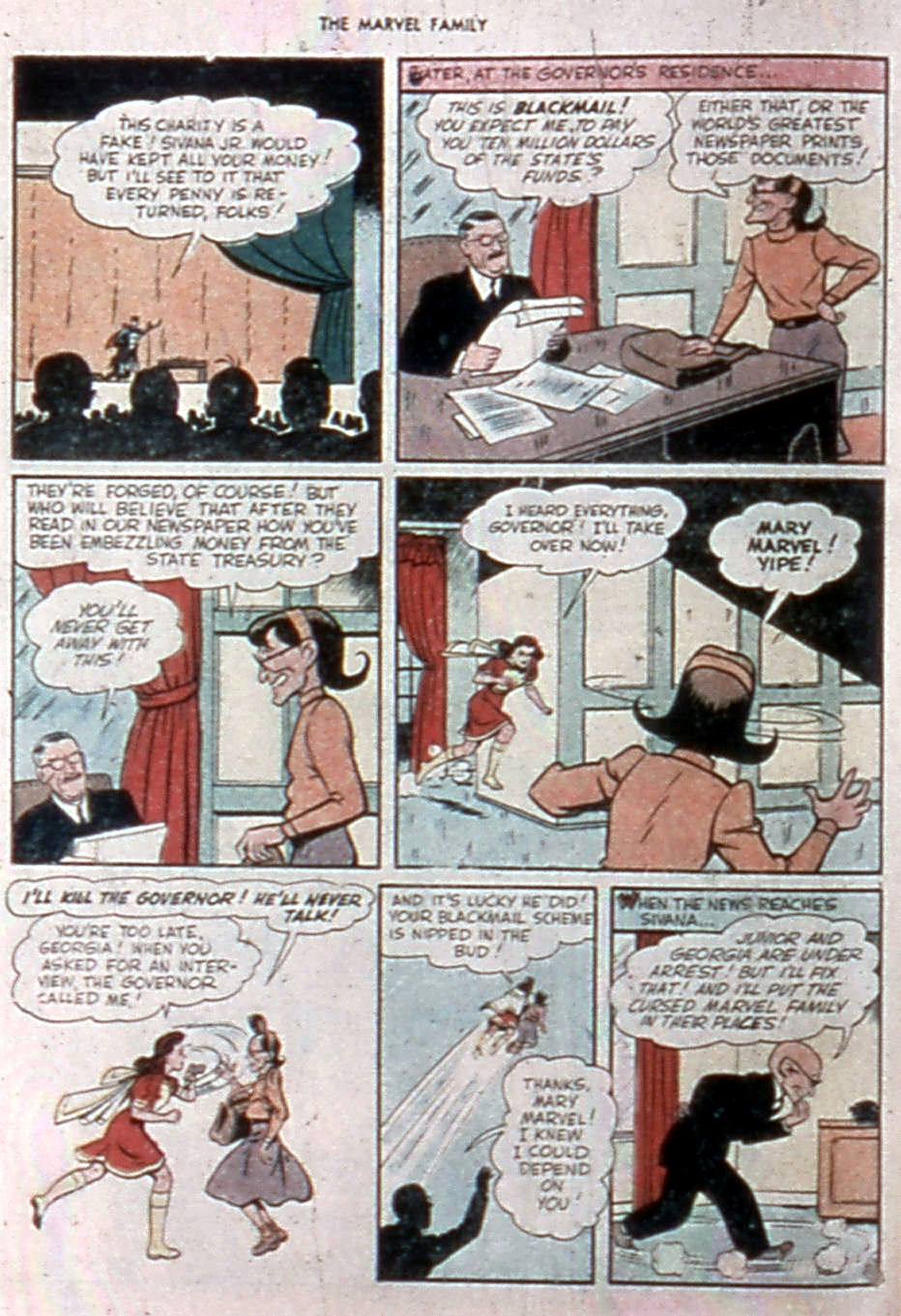 Read online The Marvel Family comic -  Issue #23 - 10