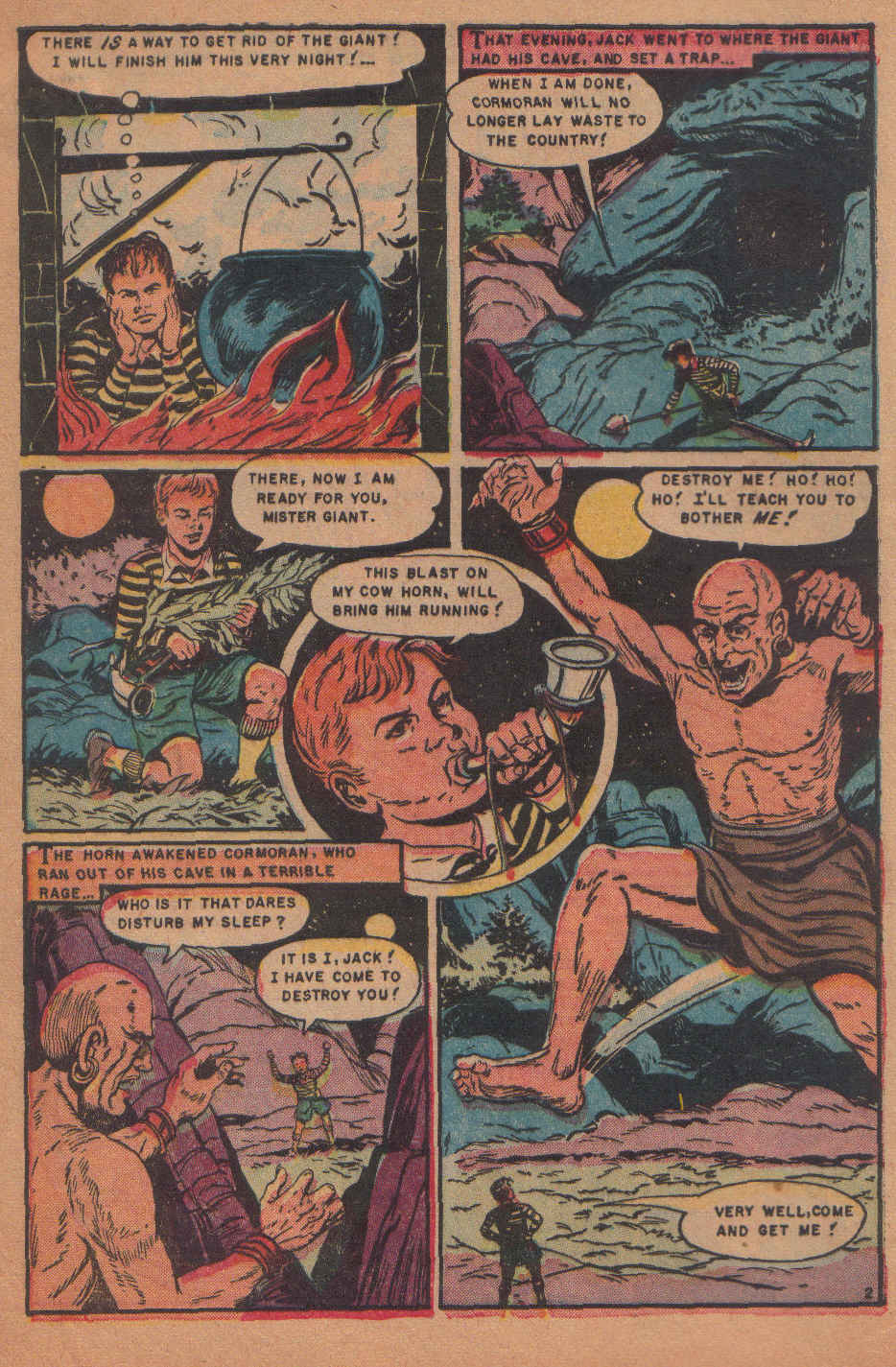 Read online Jack The Giant Killer comic -  Issue # Full - 4