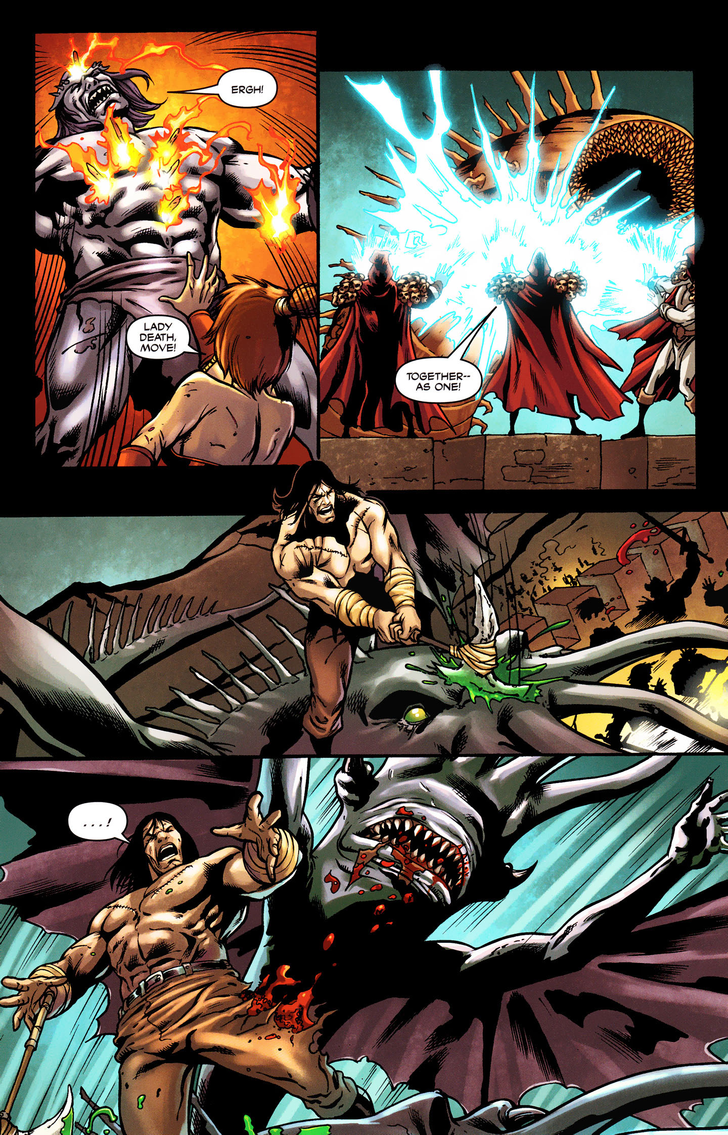 Read online Lady Death: Origins - Cursed comic -  Issue #3 - 11