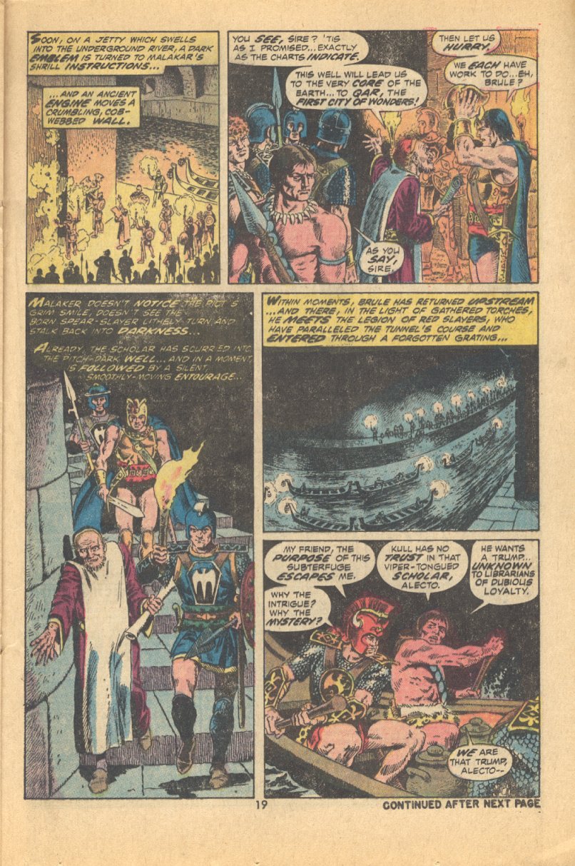 Read online Kull, the Conqueror (1971) comic -  Issue #6 - 15
