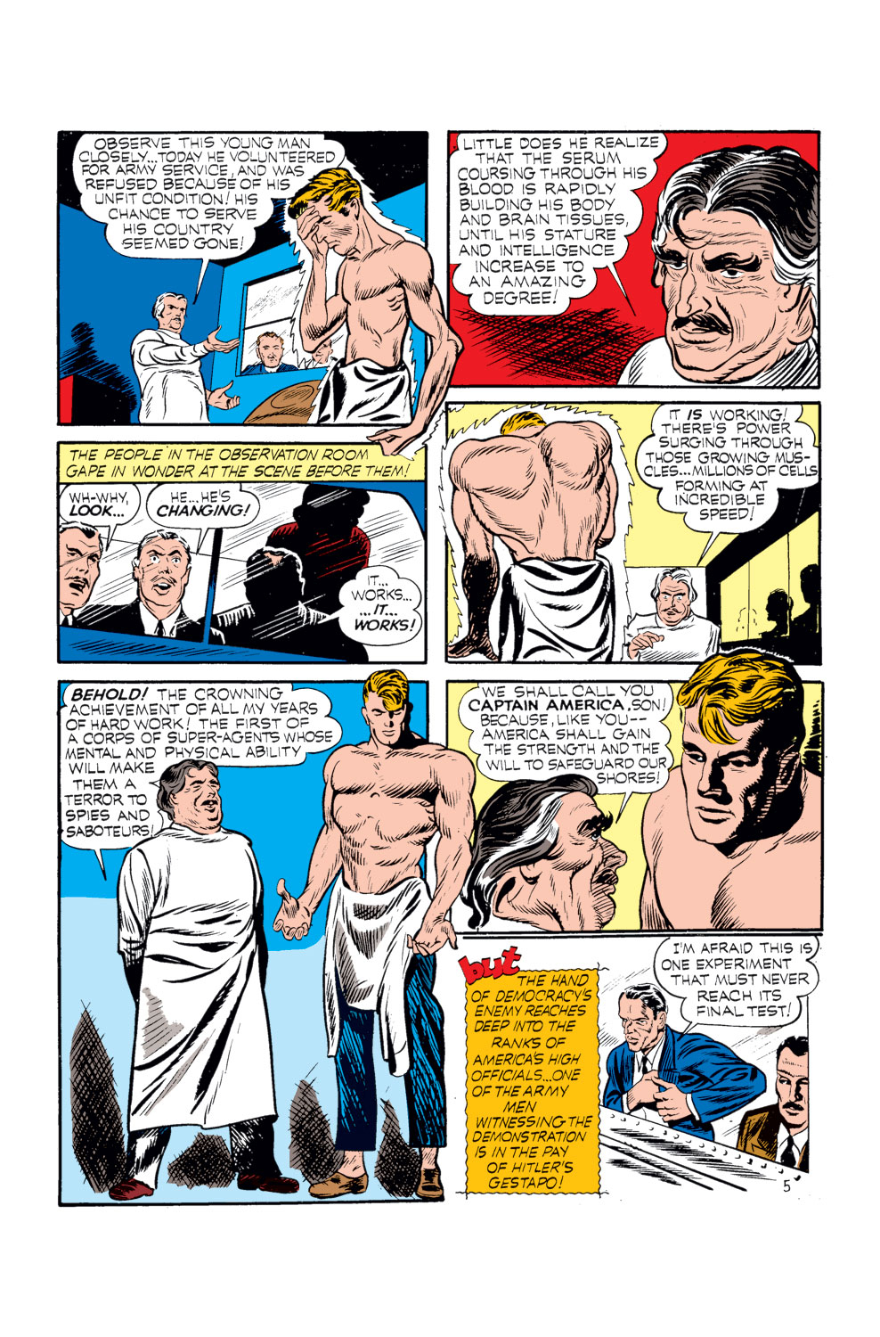 Captain America Comics 1 Page 5