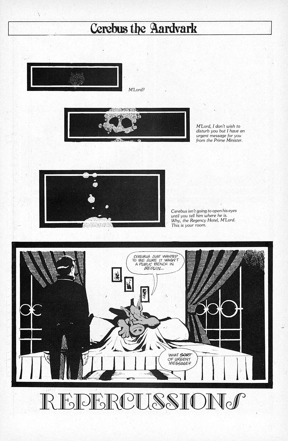 Read online Cerebus comic -  Issue #29 - 7