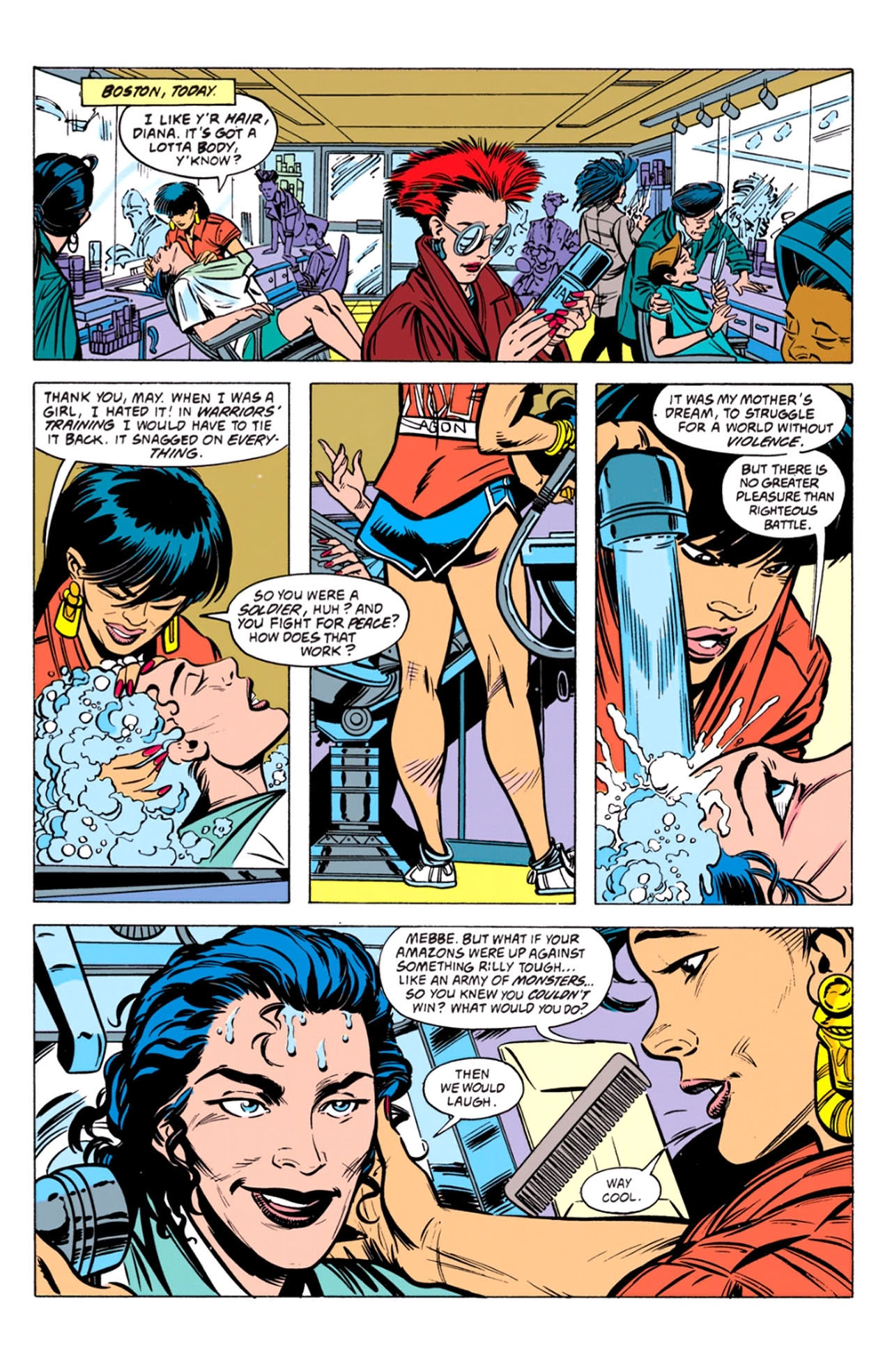 Read online DC Retroactive: Wonder Woman comic -  Issue # Issue '90s - 31