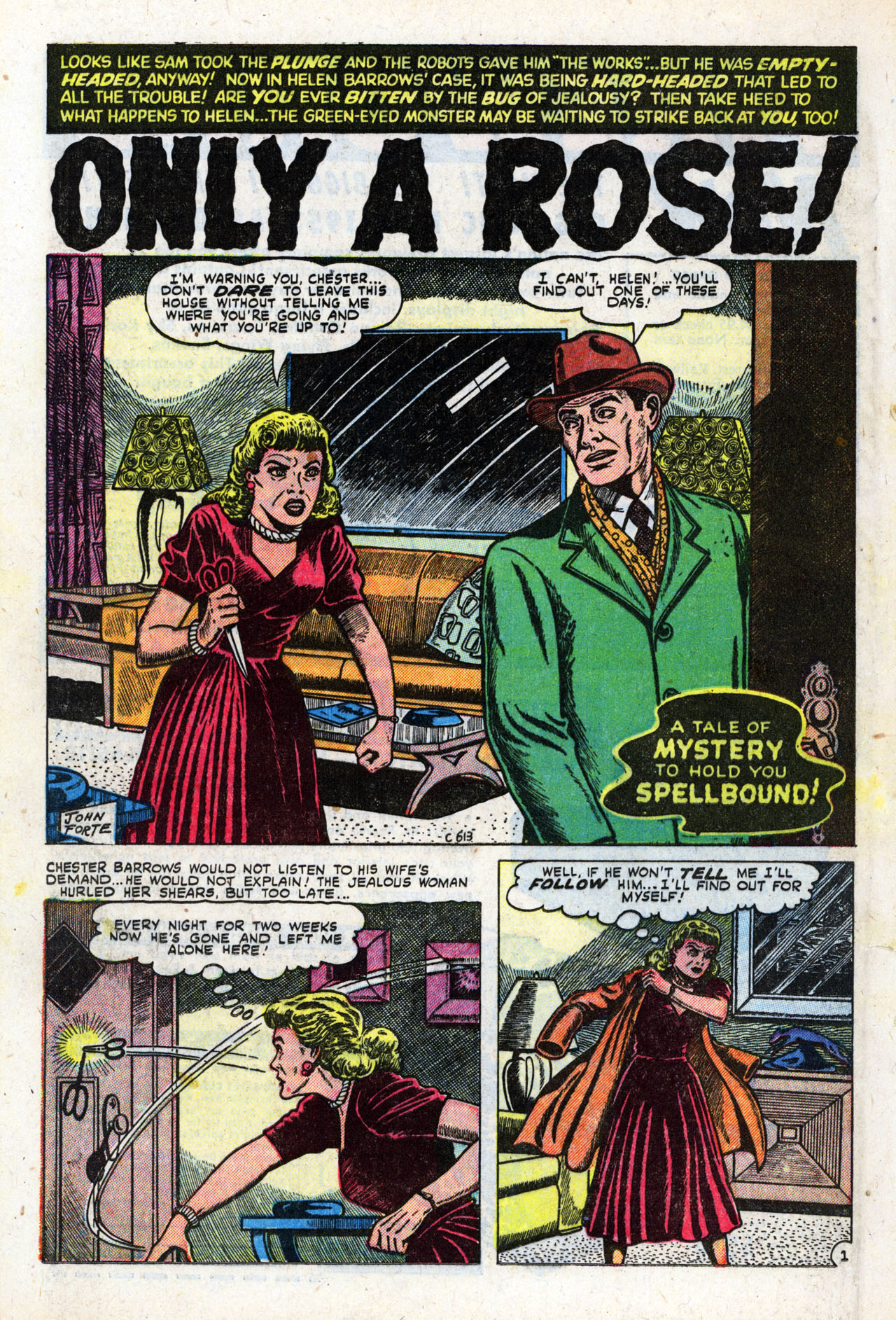 Read online Spellbound (1952) comic -  Issue #16 - 16