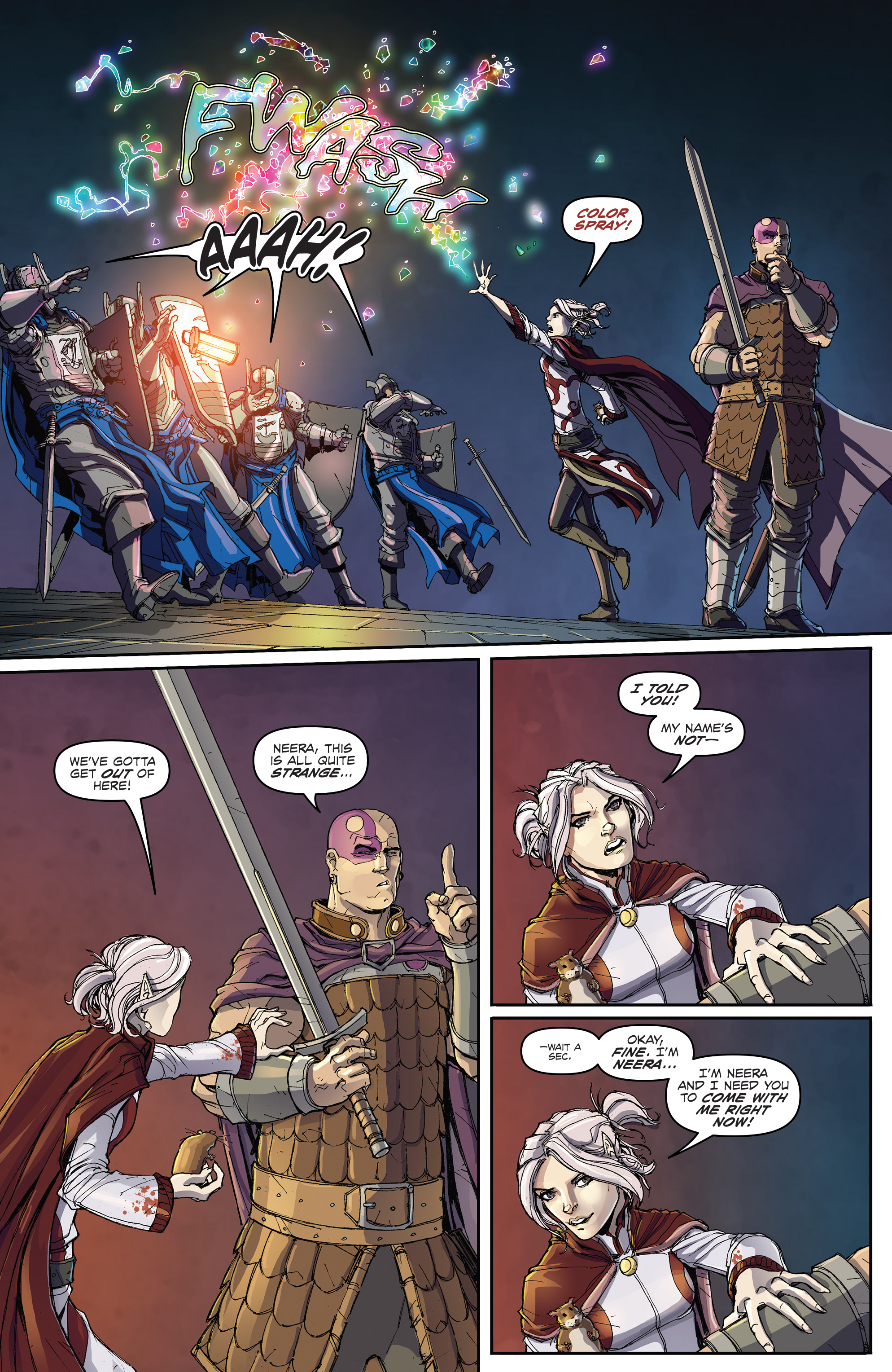 Read online Dungeons And Dragons: Baldur’s Gate 100-Pager comic -  Issue # TPB - 18