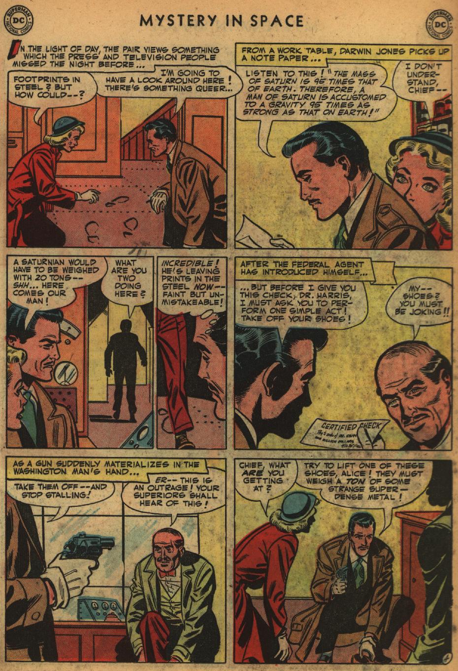 Read online Mystery in Space (1951) comic -  Issue #7 - 15