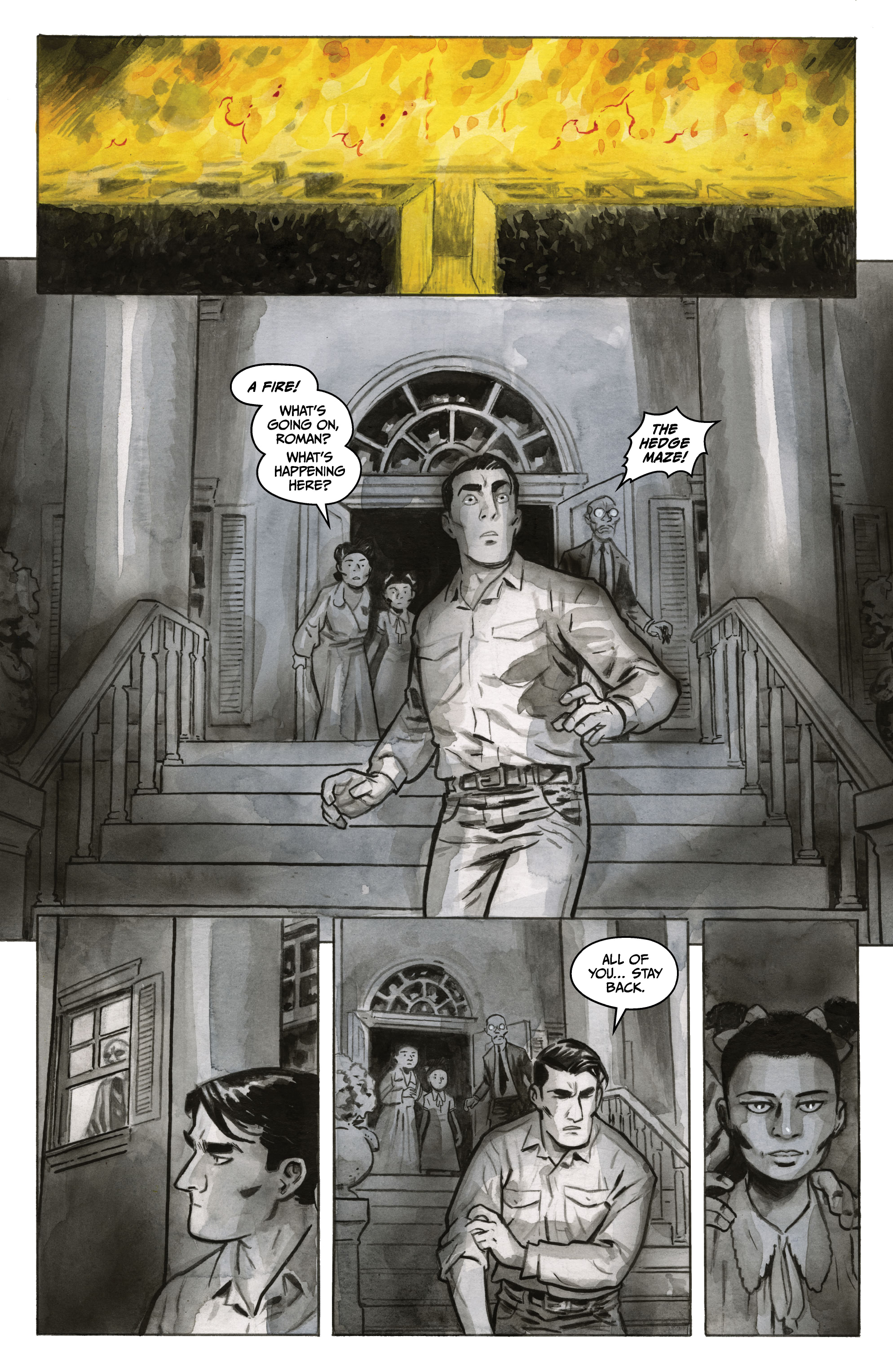 Read online Manor Black: Fire in the Blood comic -  Issue #3 - 3