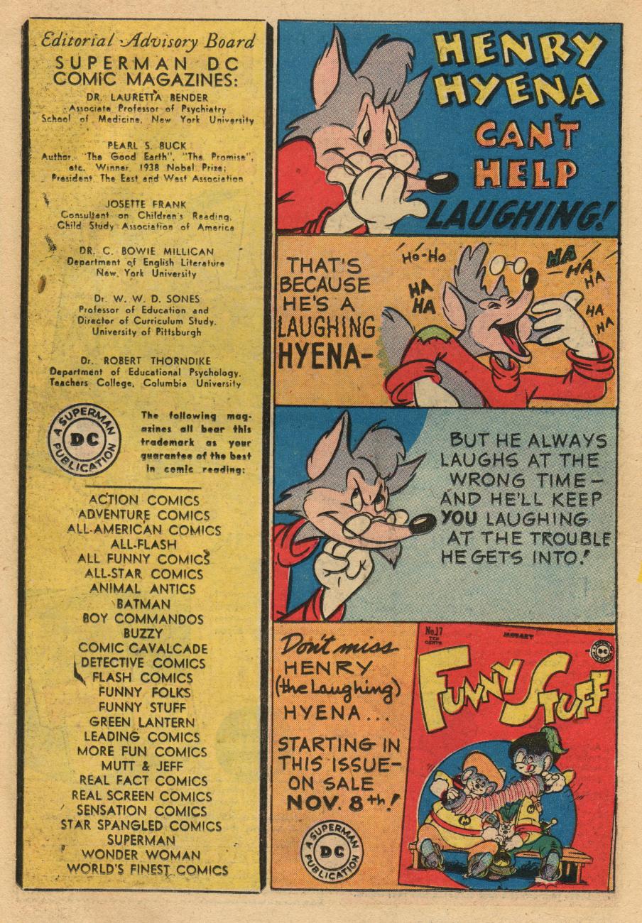 Read online Sensation (Mystery) Comics comic -  Issue #61 - 24