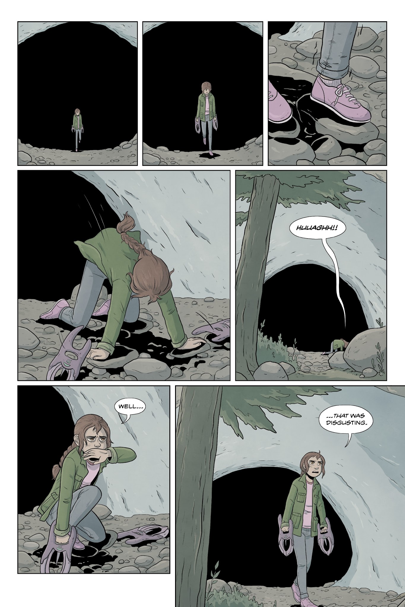 Read online Lifeformed: Cleo Makes Contact comic -  Issue # TPB - 149