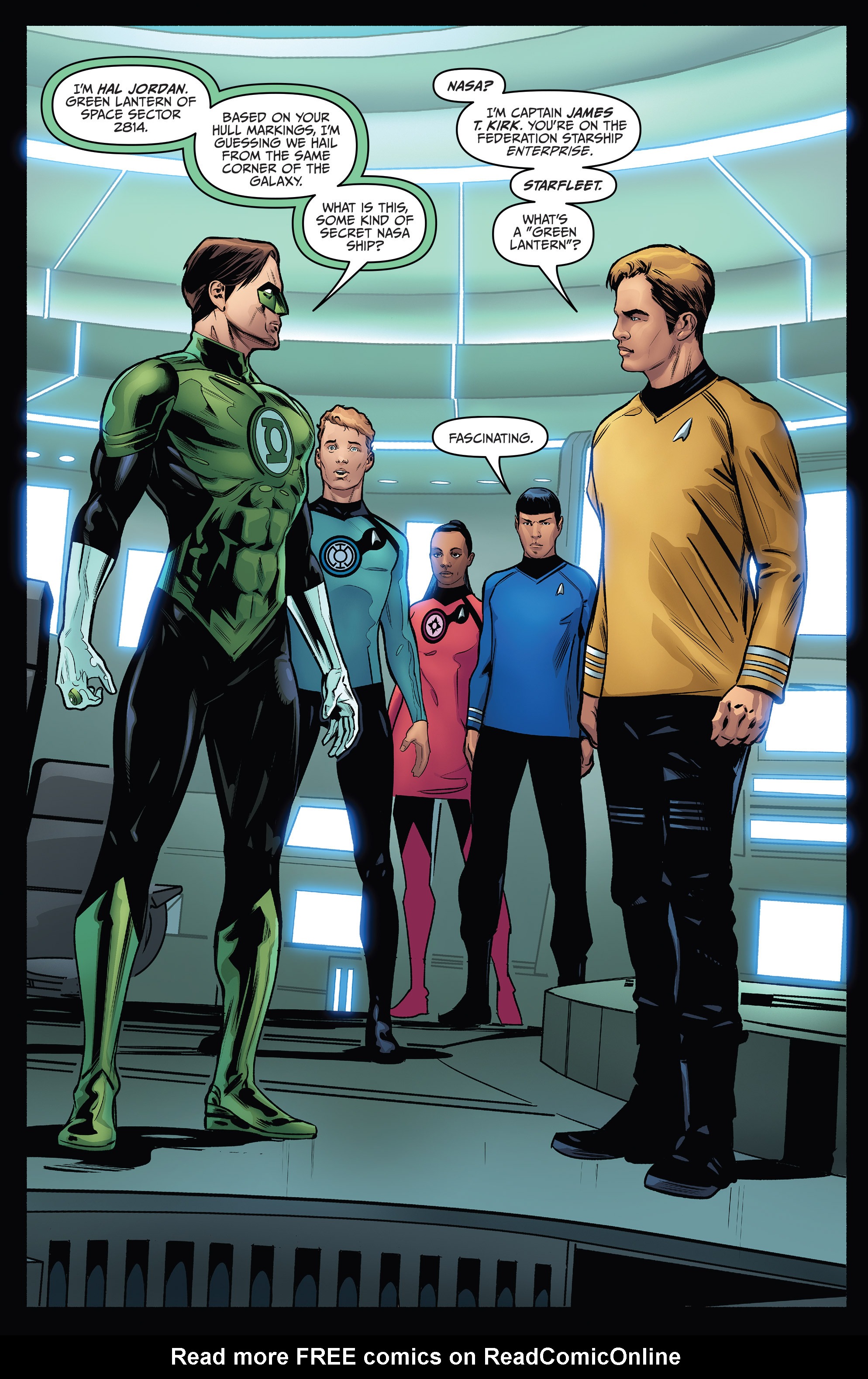 Read online Star Trek/Green Lantern (2015) comic -  Issue #2 - 17
