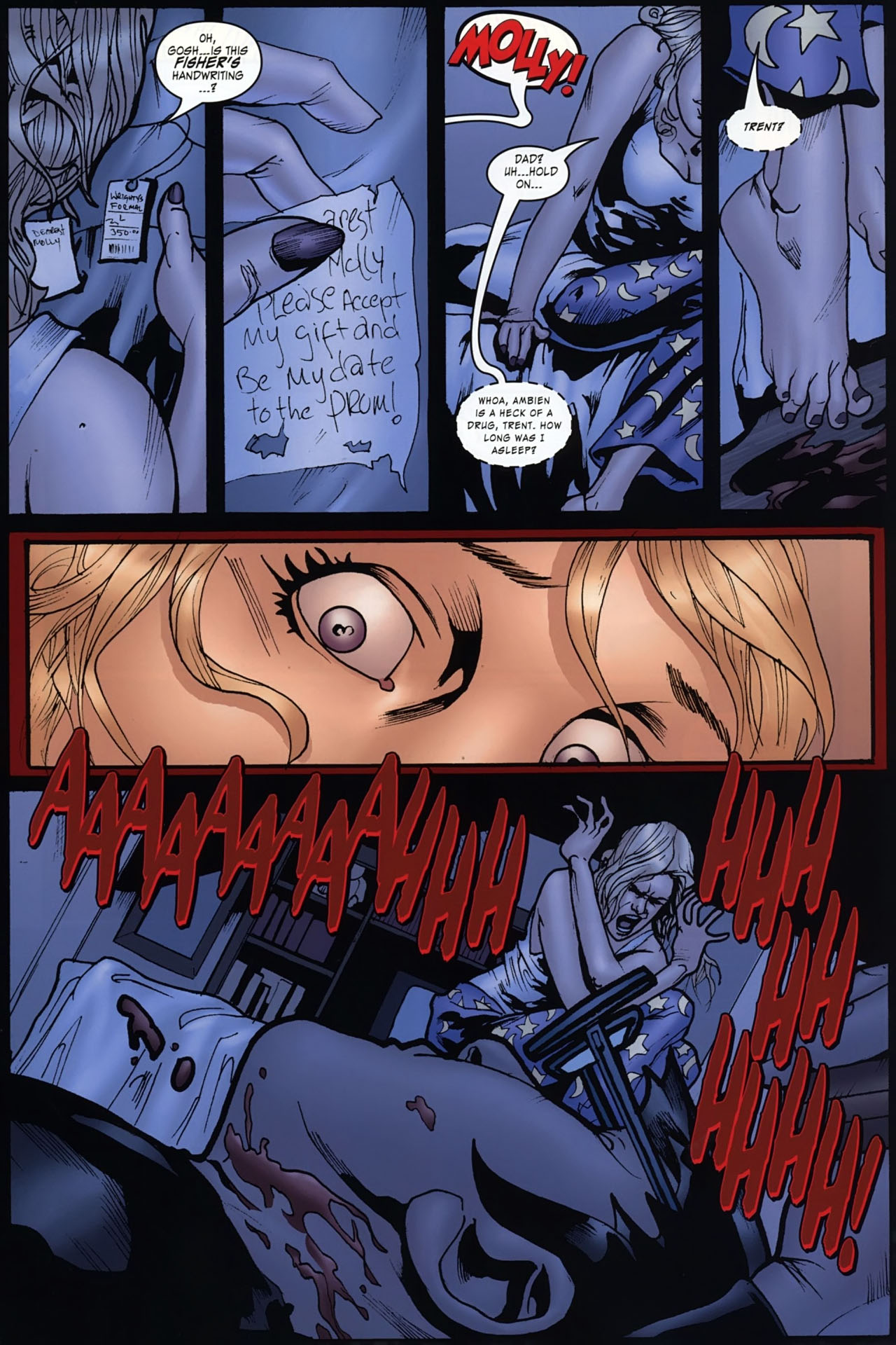 Read online Scream Queen comic -  Issue #4 - 9