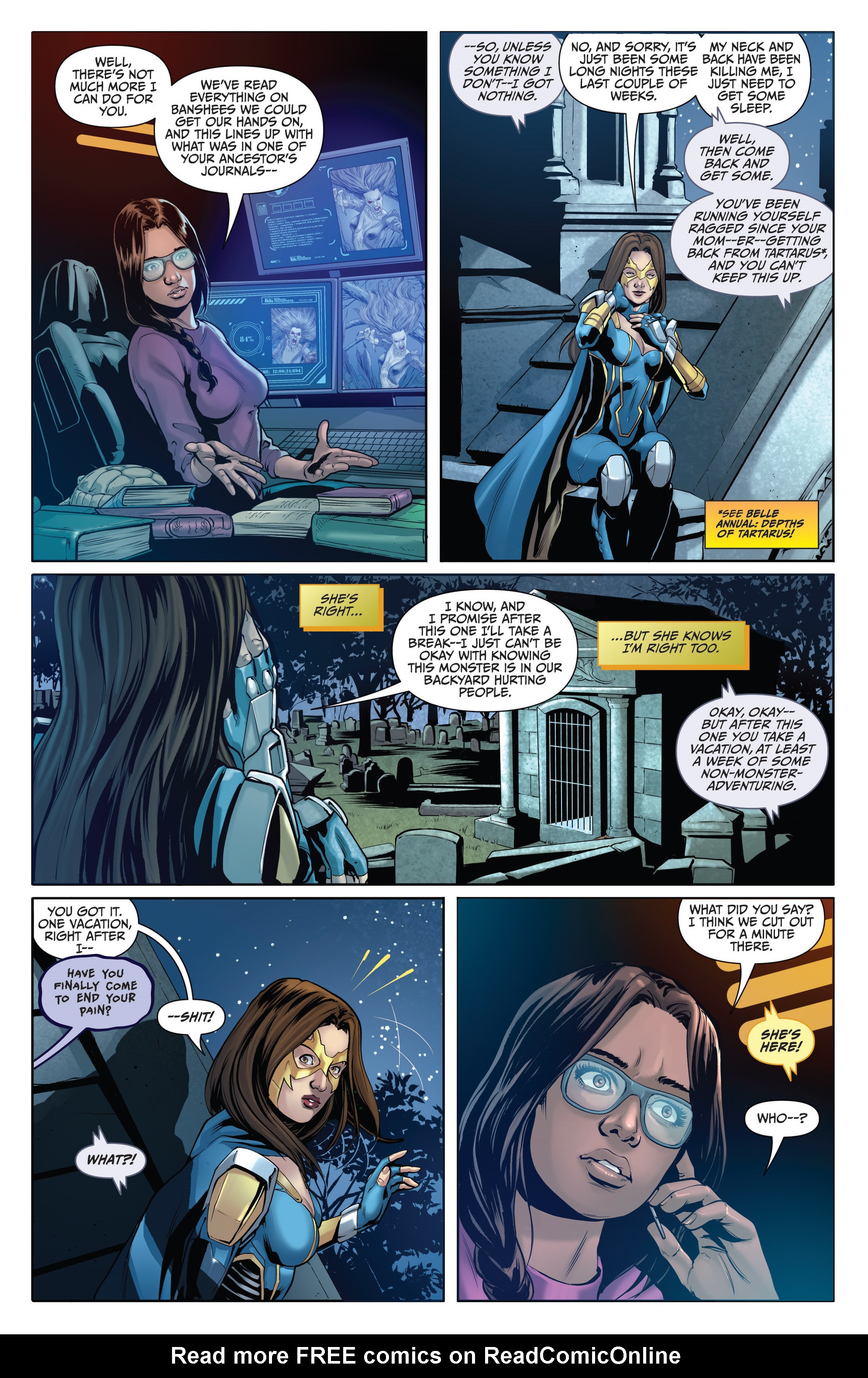 Read online Belle: Scream of the Banshee comic -  Issue # Full - 12