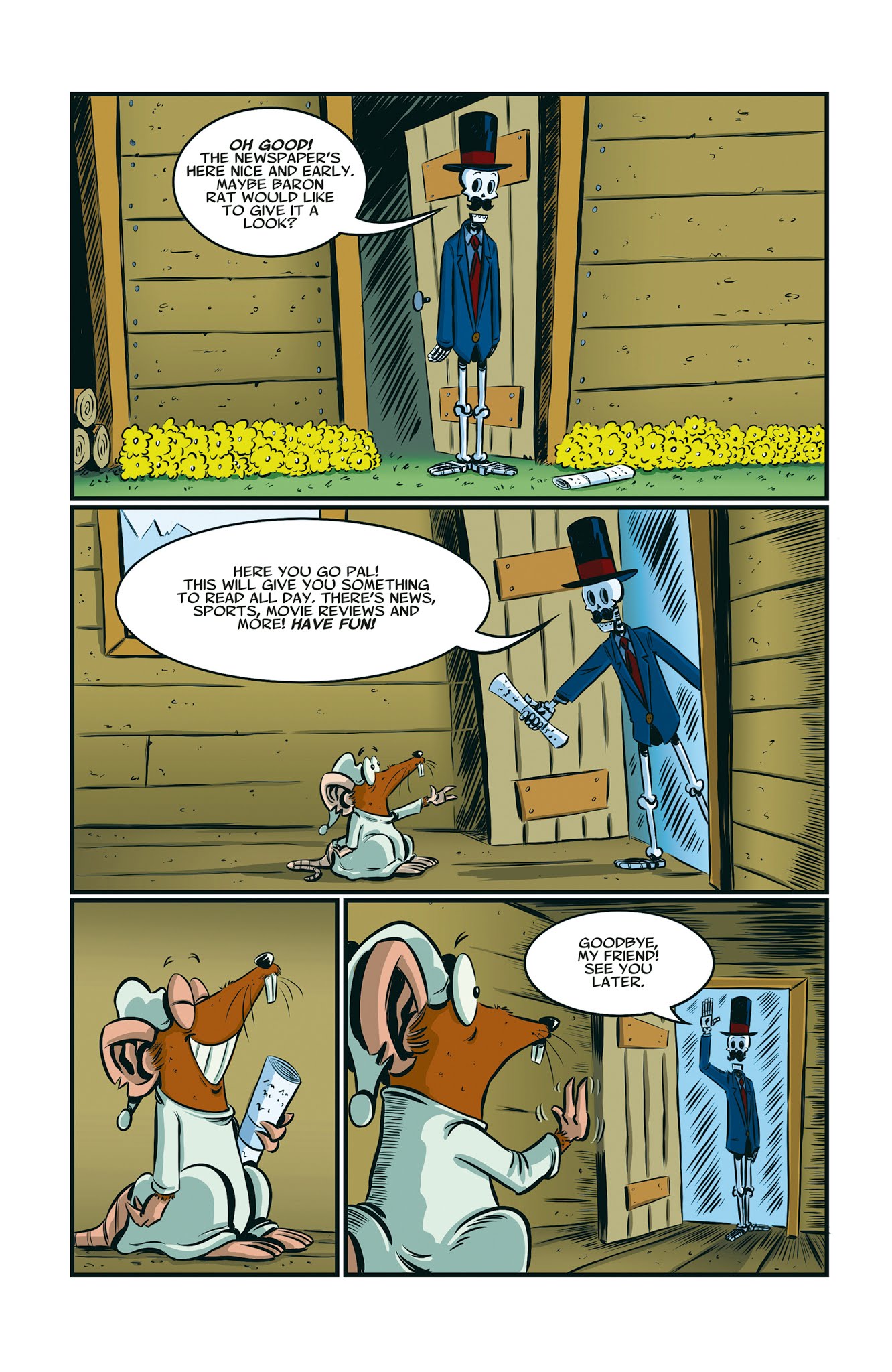 Read online One-Dollar One-Shots: Baron Rat comic -  Issue # Full - 3