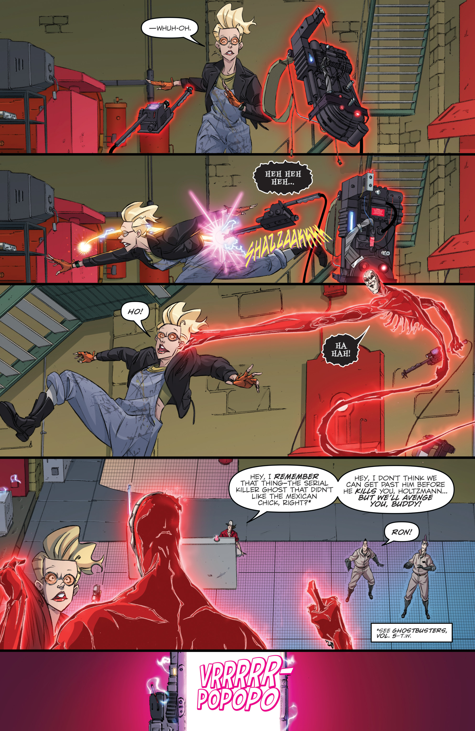 Read online Ghostbusters: Crossing Over comic -  Issue # _TPB - 82