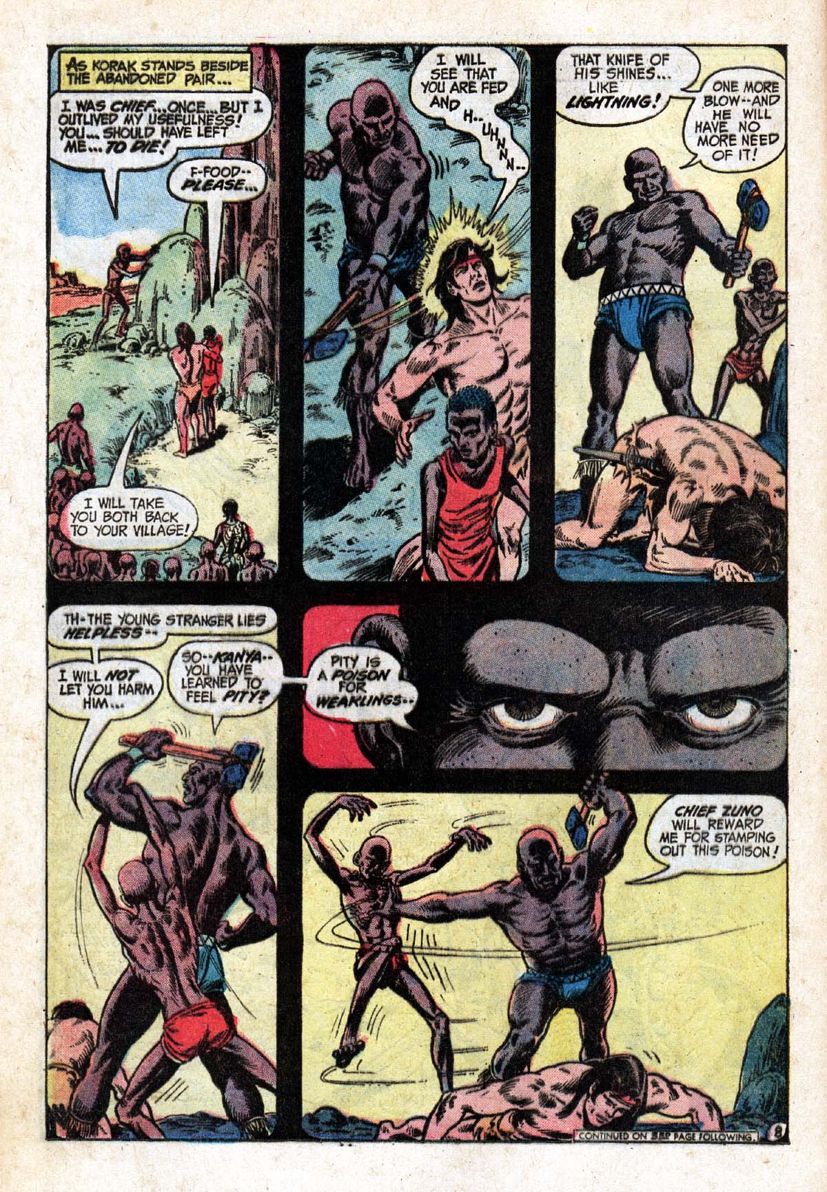 Read online Korak, Son of Tarzan (1972) comic -  Issue #53 - 8