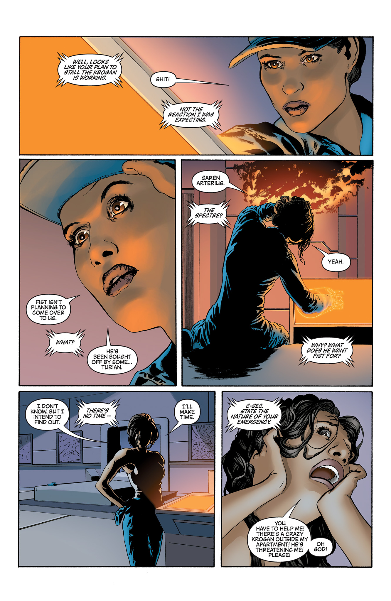 Read online Mass Effect: Foundation comic -  Issue #2 - 18