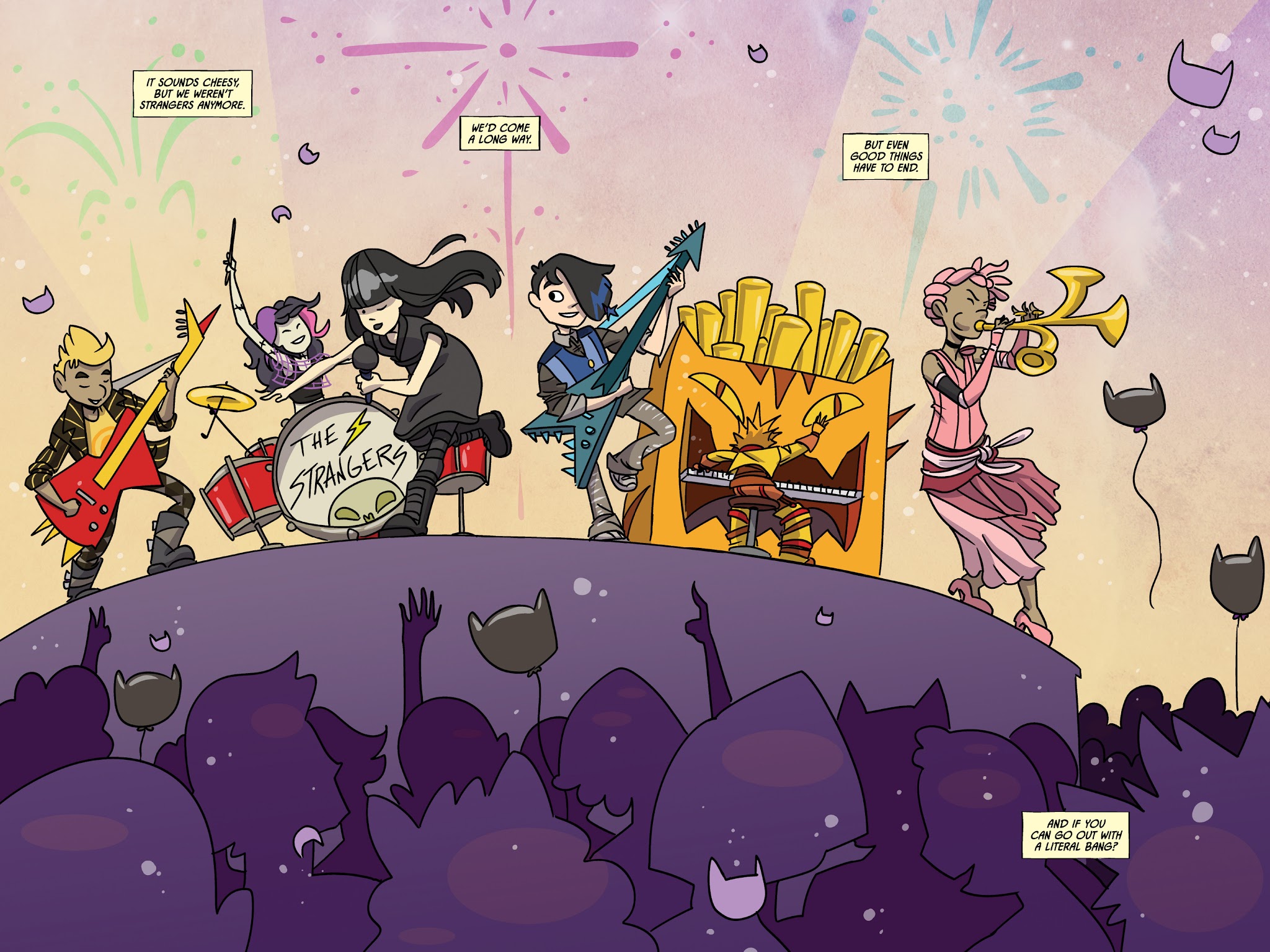 Read online Emily and the Strangers: Road To Nowhere Tour comic -  Issue # Full - 67