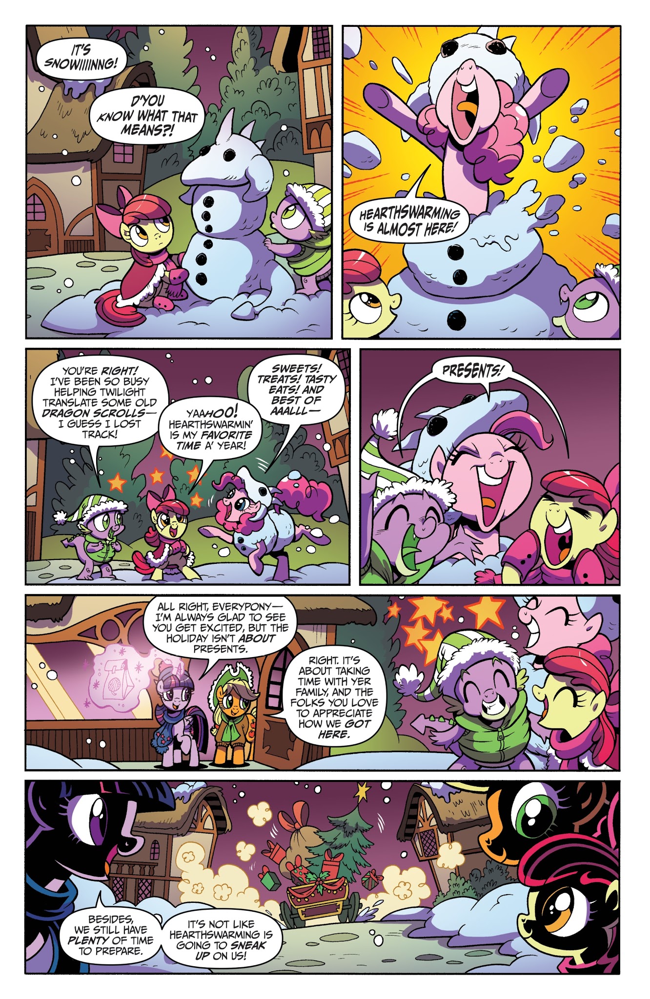 Read online My Little Pony: Friendship is Magic comic -  Issue # _Holiday Special 2017 - 4