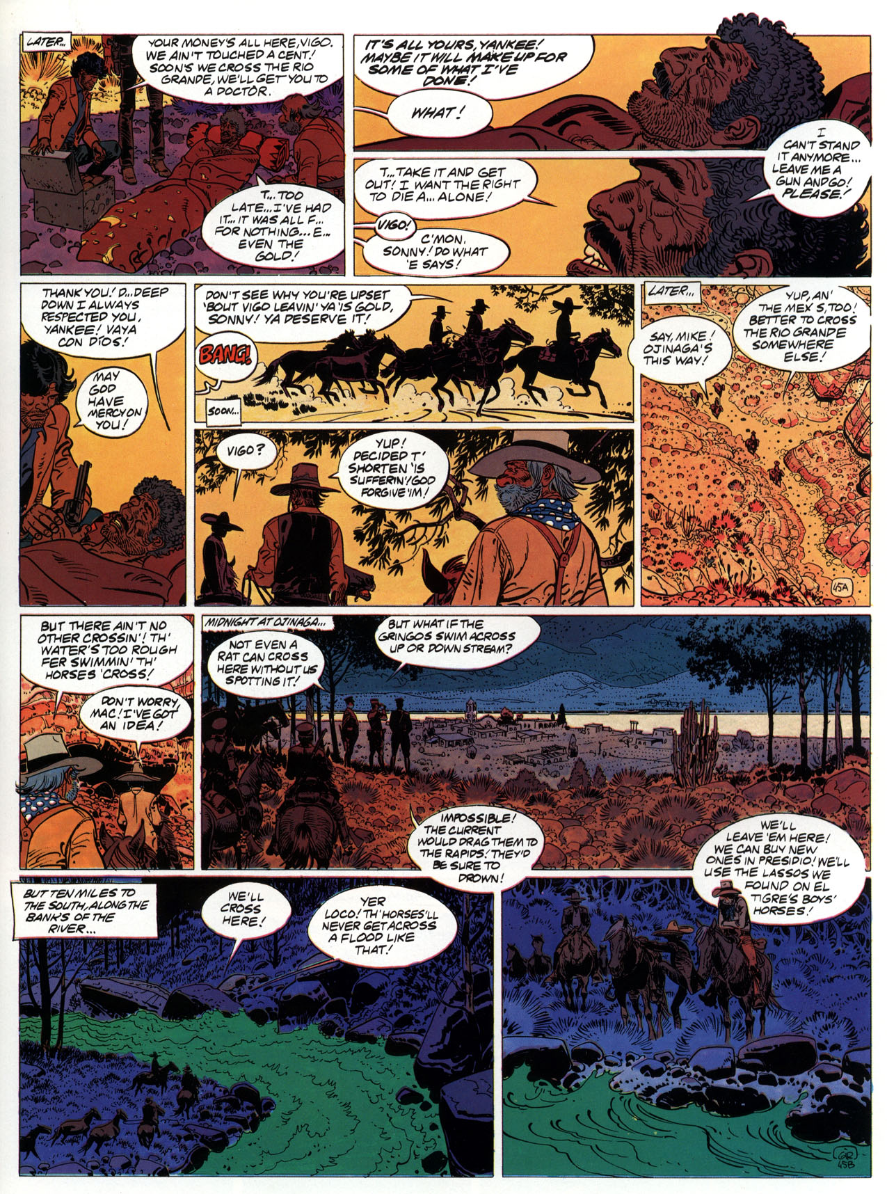 Read online Epic Graphic Novel: Blueberry comic -  Issue #5 - 51