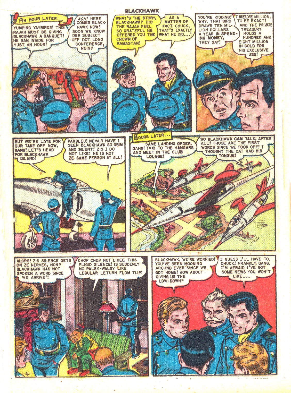 Read online Blackhawk (1957) comic -  Issue #37 - 18