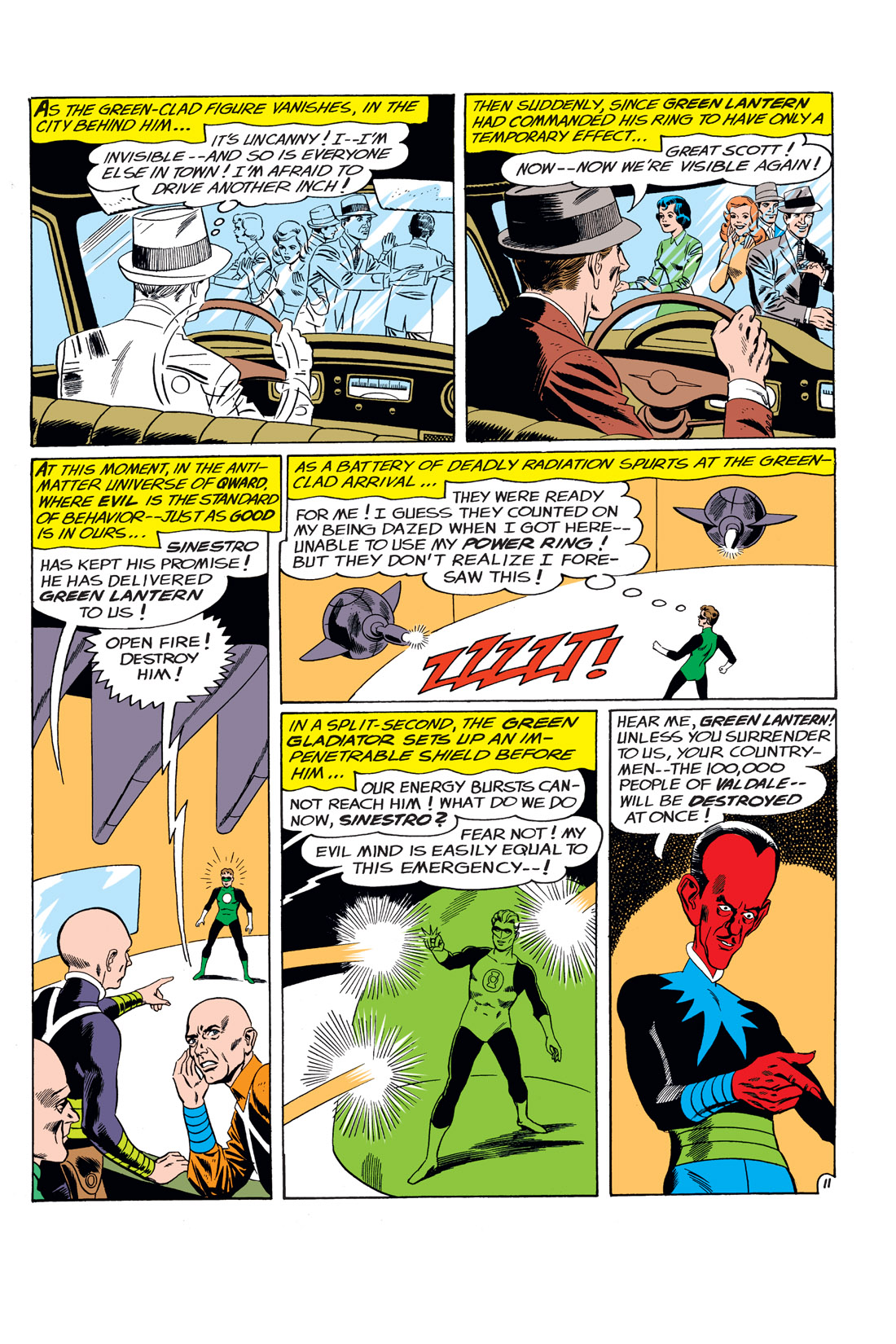 Read online Green Lantern (1960) comic -  Issue #7 - 12