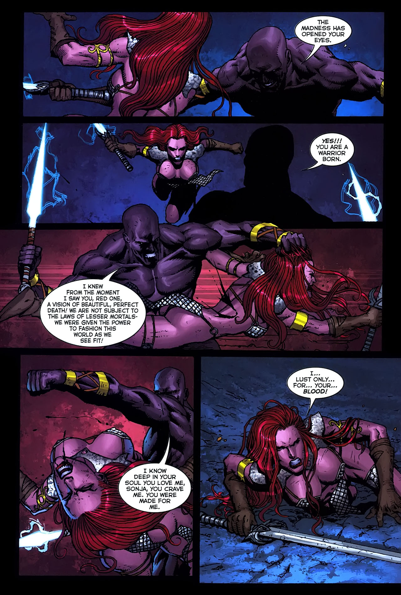 Read online Sword of Red Sonja: Doom of the Gods comic -  Issue #3 - 22