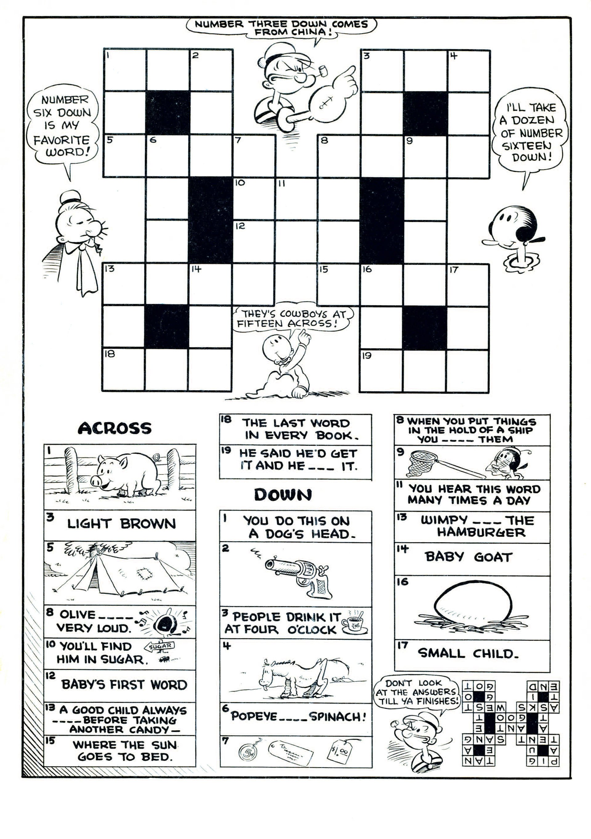 Read online Classic Popeye comic -  Issue #14 - 2