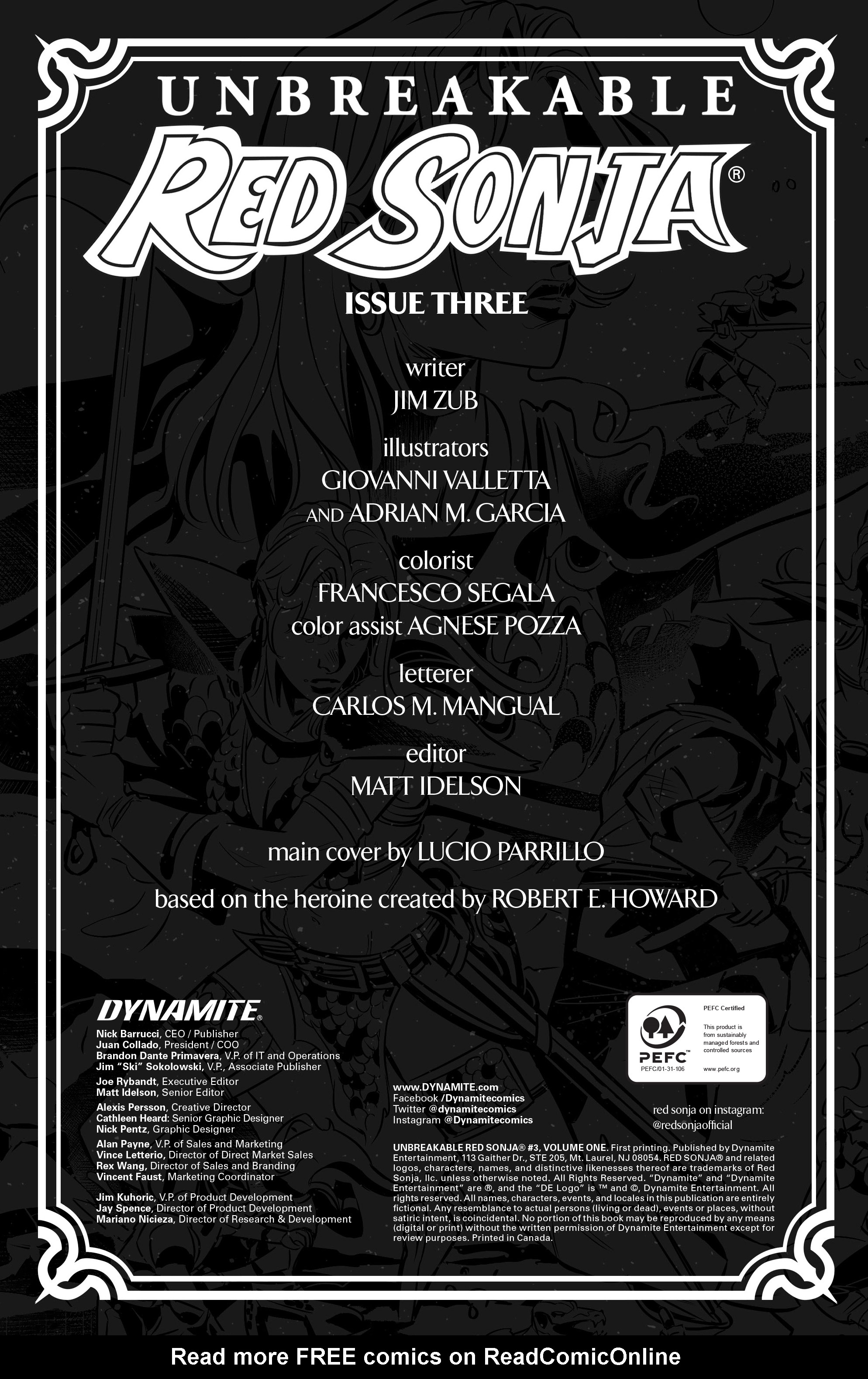Read online Unbreakable Red Sonja comic -  Issue #3 - 6