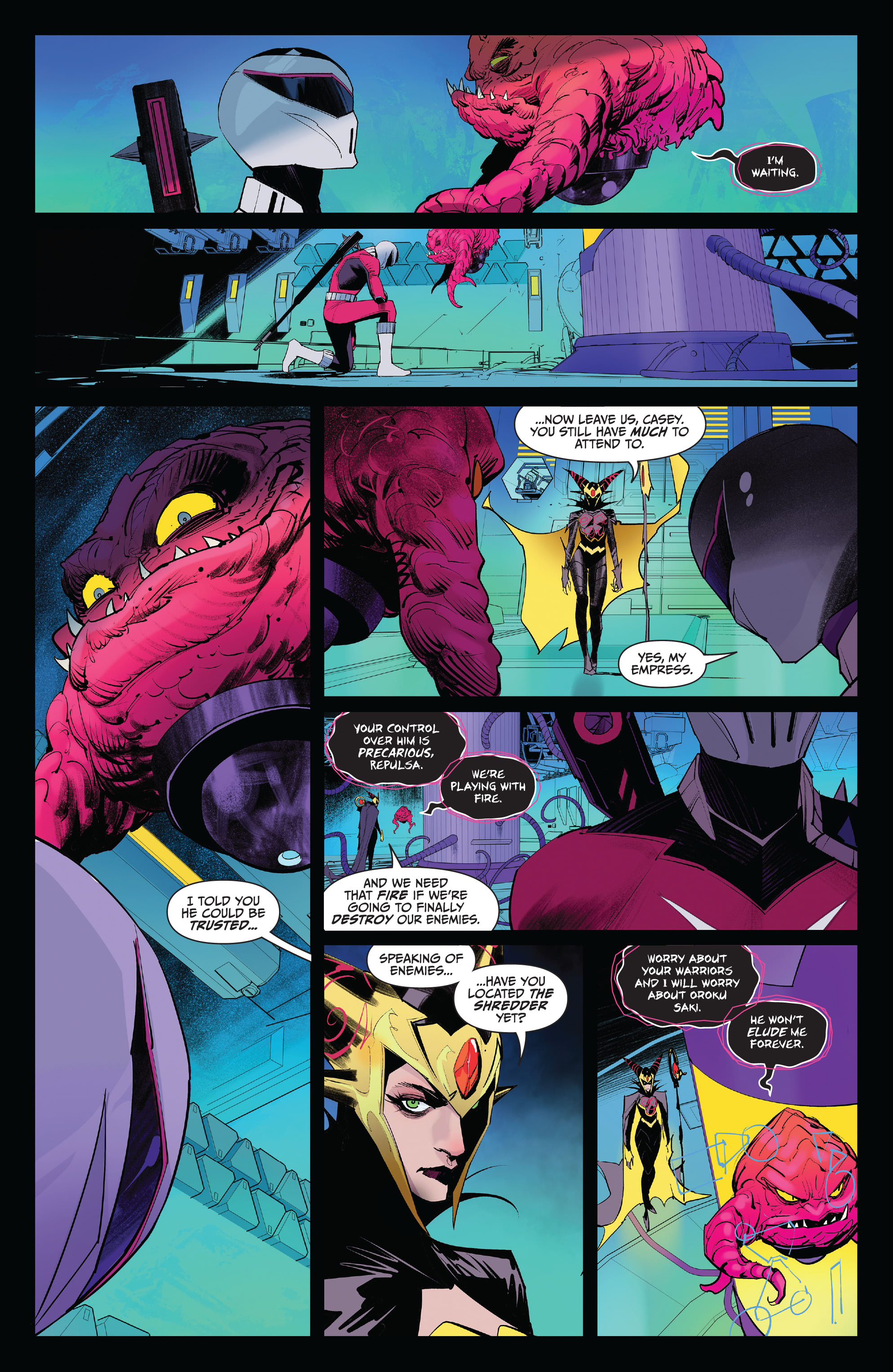 Read online Mighty Morphin Power Rangers/ Teenage Mutant Ninja Turtles II comic -  Issue #2 - 9