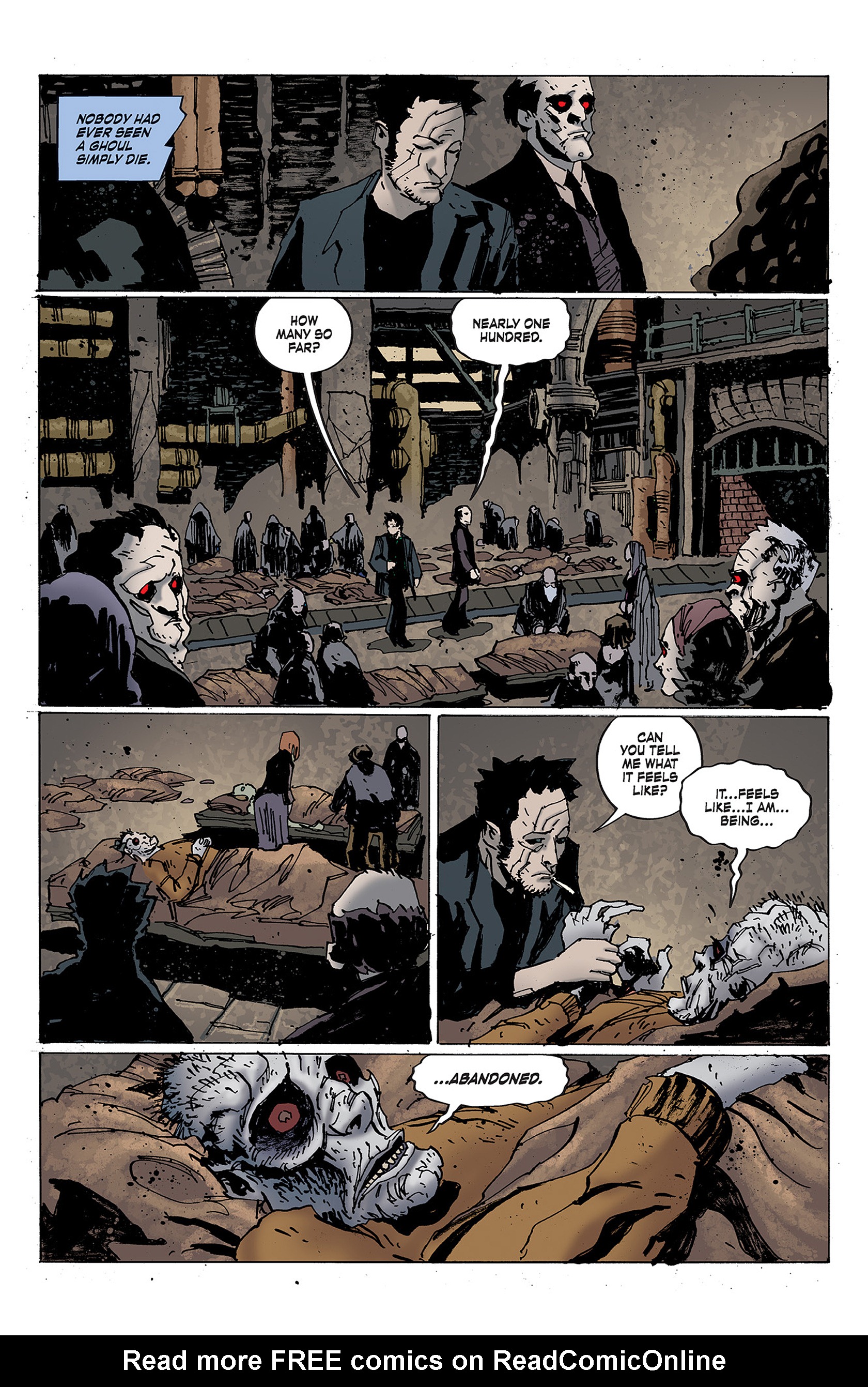 Read online Criminal Macabre: The Eyes of Frankenstein comic -  Issue #1 - 14