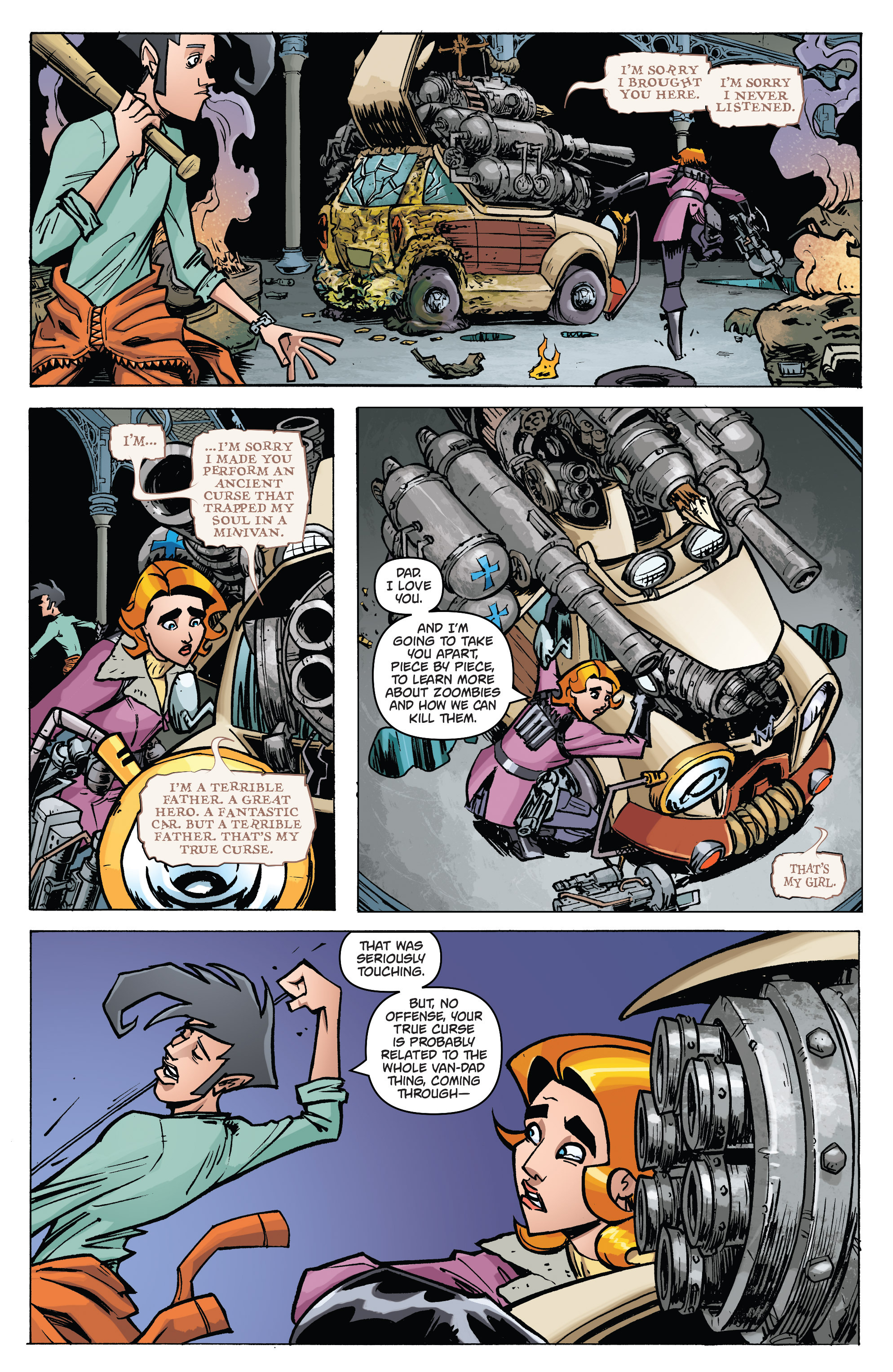 Read online Monster Motors: The Curse of Minivan Helsing comic -  Issue #2 - 11