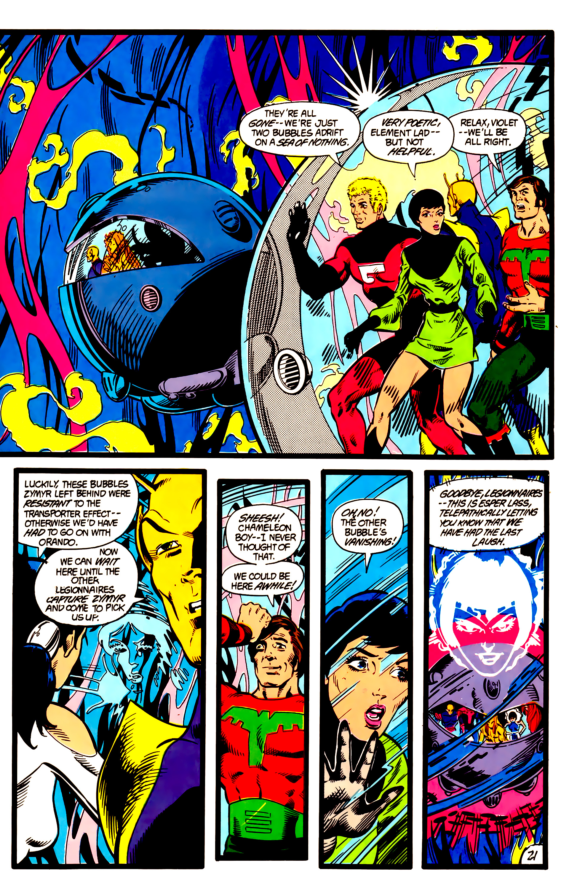 Read online Legion of Super-Heroes (1984) comic -  Issue #5 - 23