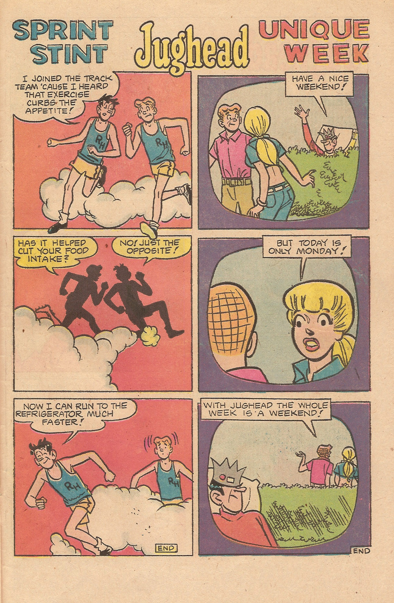 Read online Jughead's Jokes comic -  Issue #44 - 30