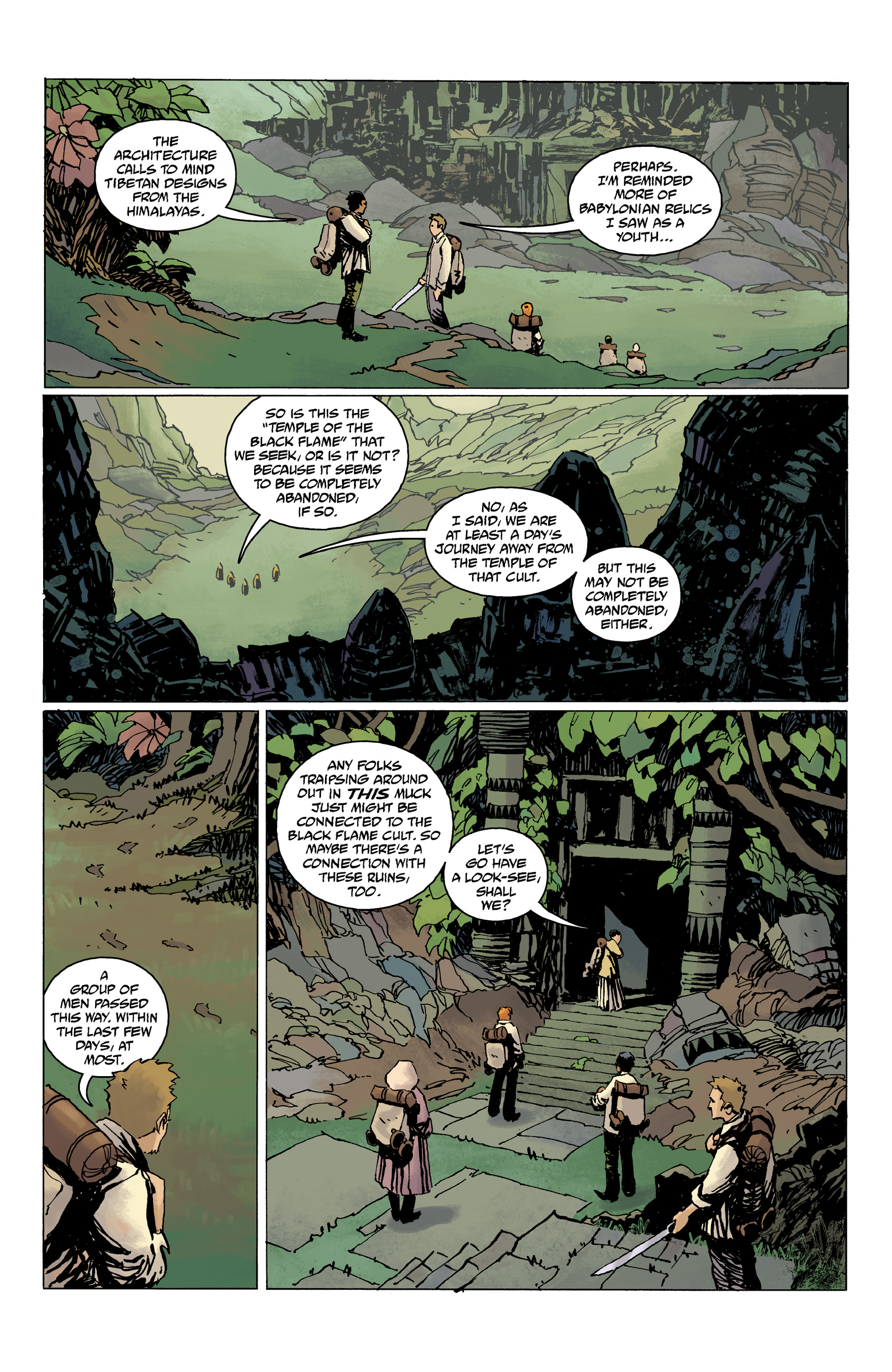 Read online Rise of the Black Flame comic -  Issue #3 - 5