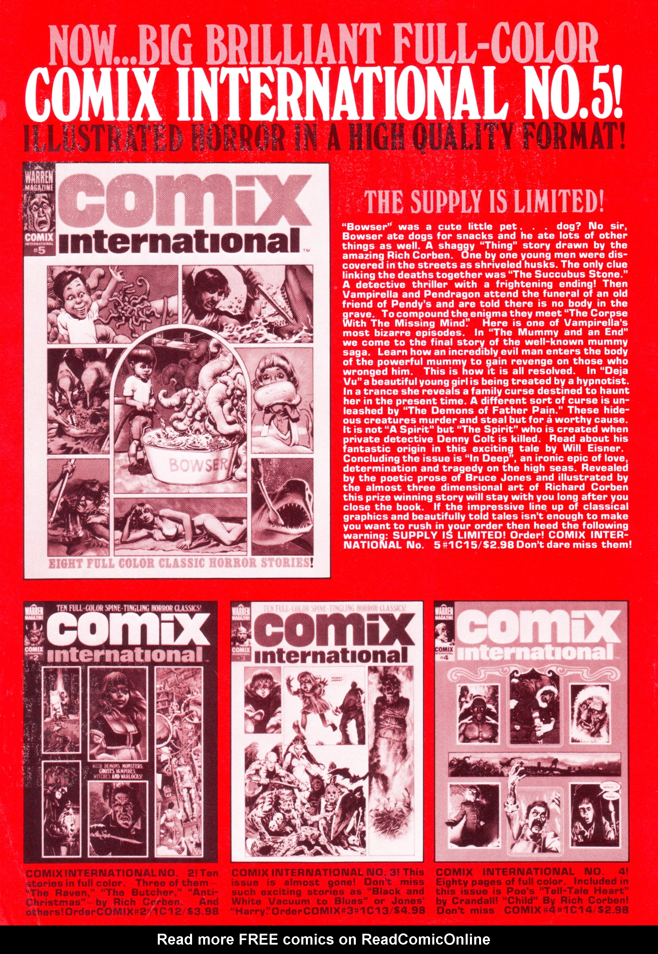 Read online Vampirella (1969) comic -  Issue #63 - 2