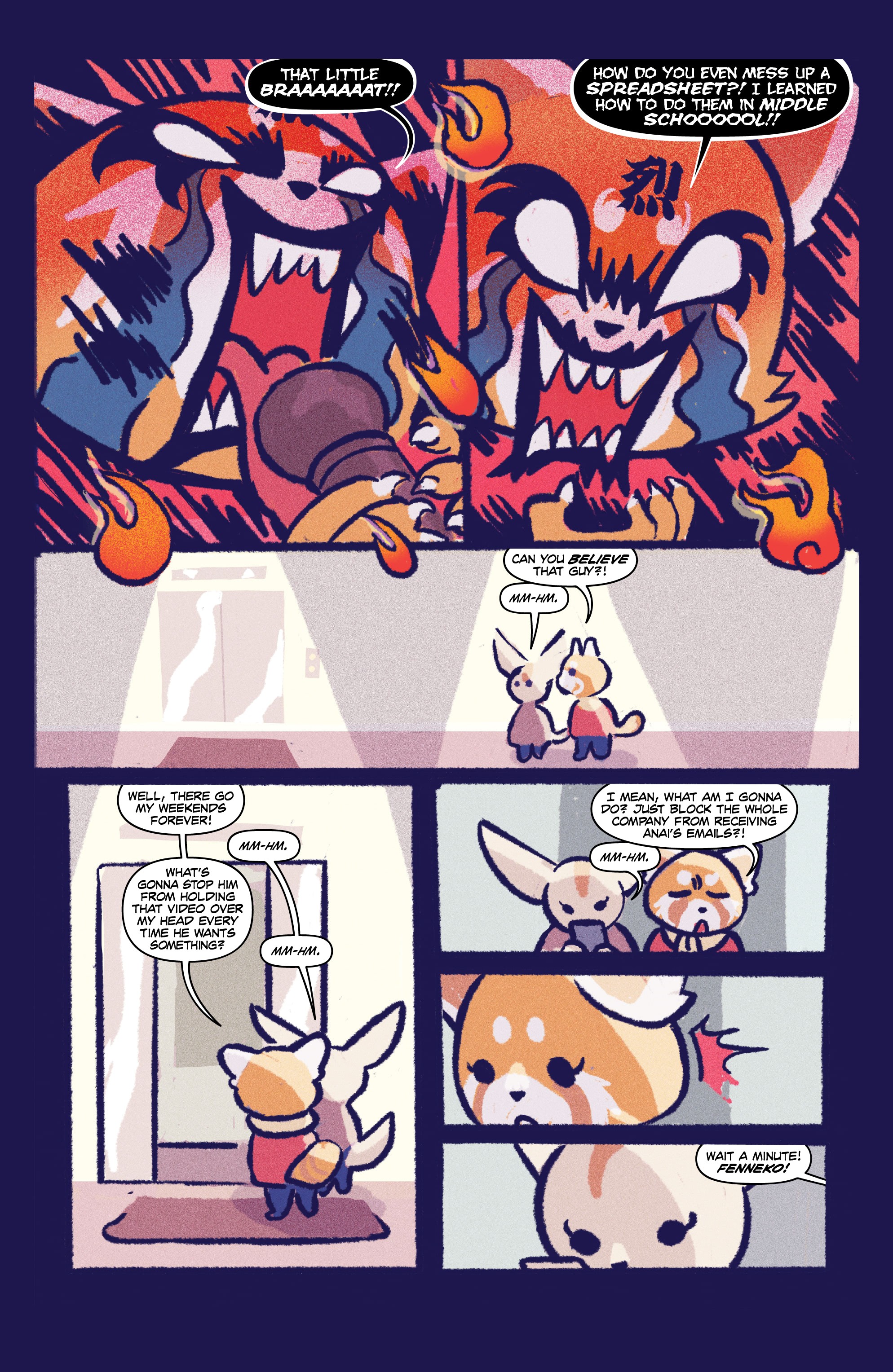 Read online Aggretsuko Meet Her Friends comic -  Issue #2 - 9