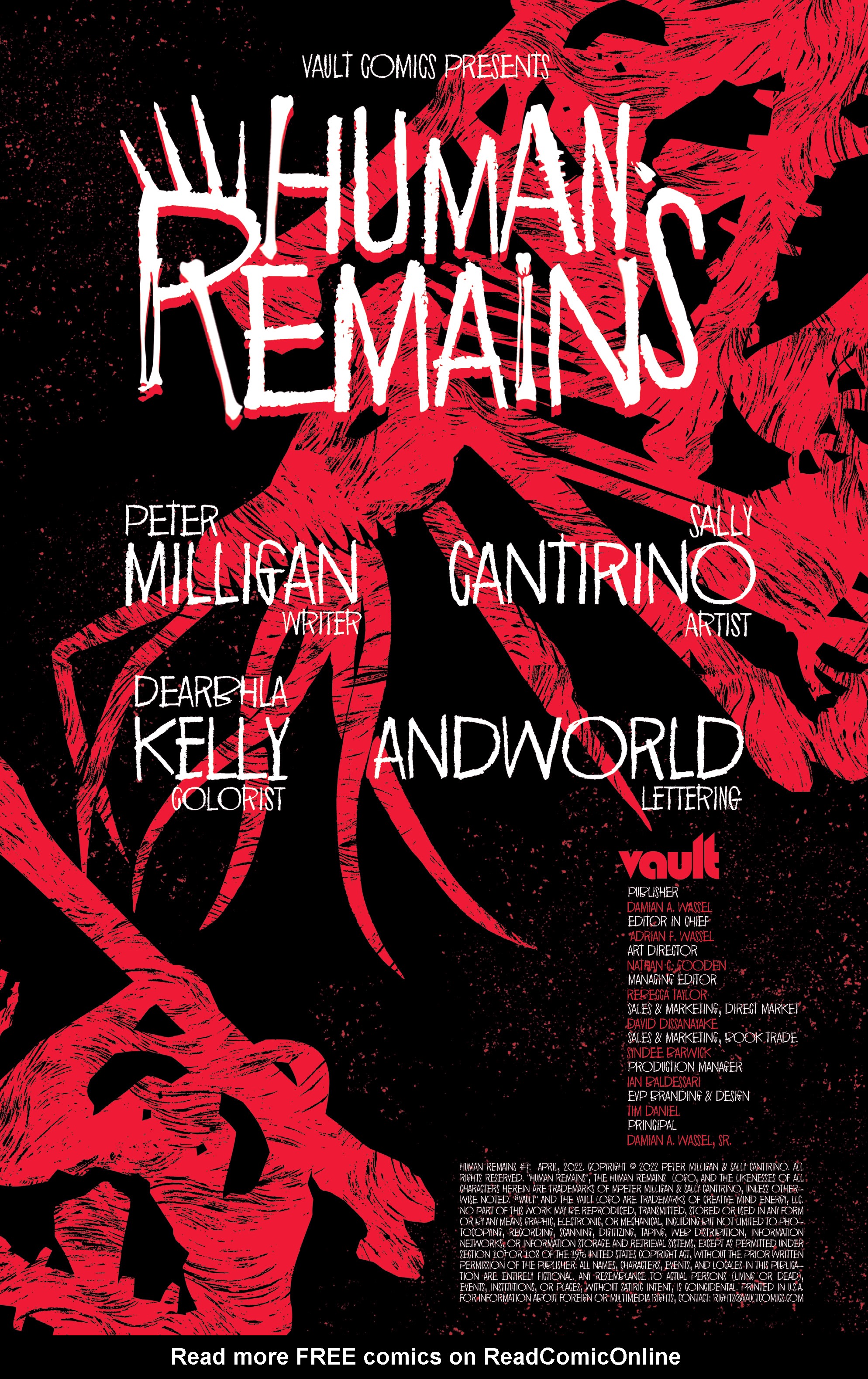 Read online Human Remains (2021) comic -  Issue #7 - 2
