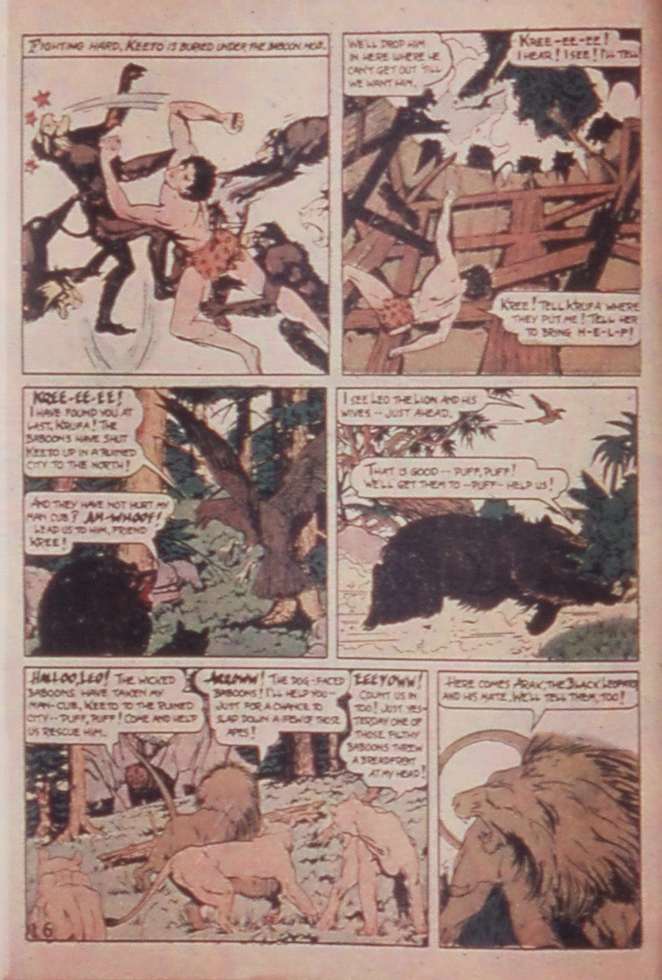 Read online Animal Comics comic -  Issue #6 - 18