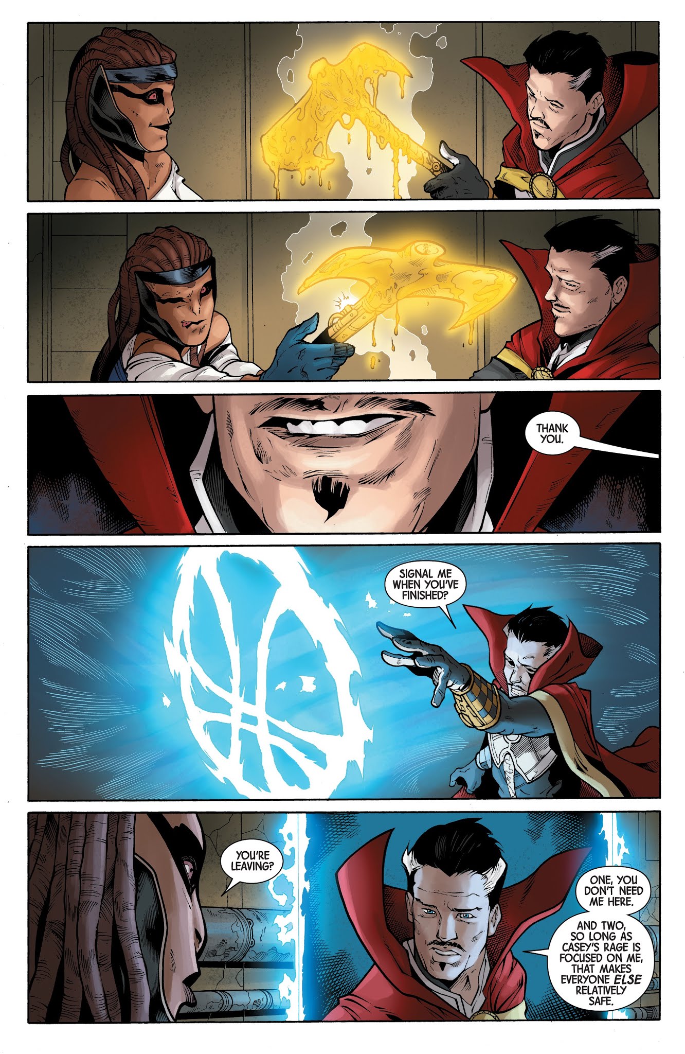 Read online Doctor Strange (2018) comic -  Issue #7 - 17