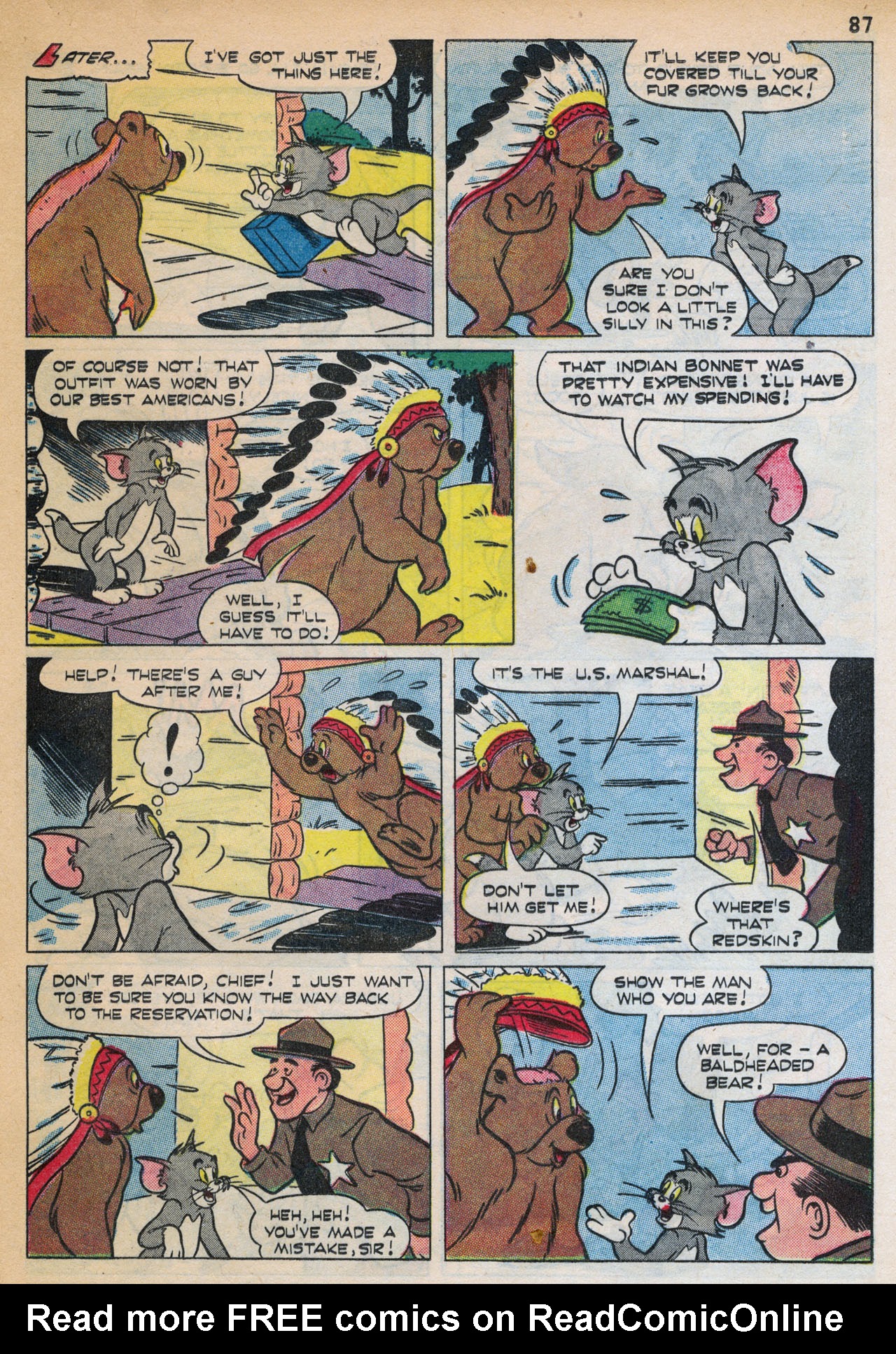 Read online Tom and Jerry's Summer Fun comic -  Issue #2 - 89