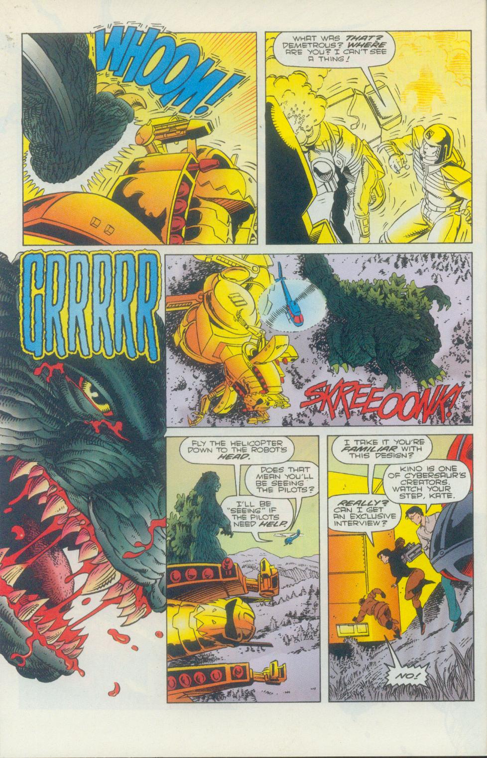 Read online Godzilla (1995) comic -  Issue #2 - 9