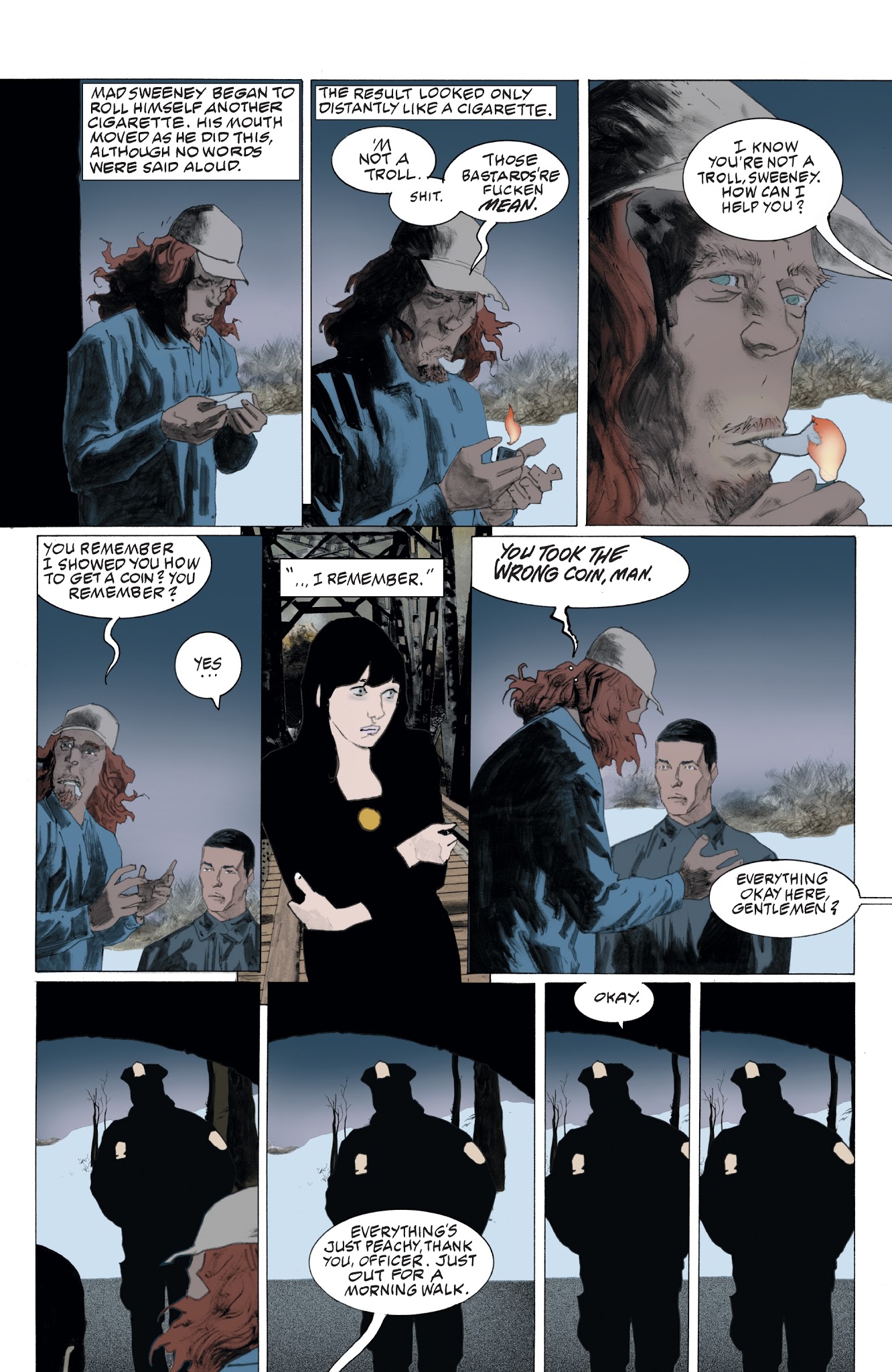 Read online American Gods: Shadows comic -  Issue #9 - 11