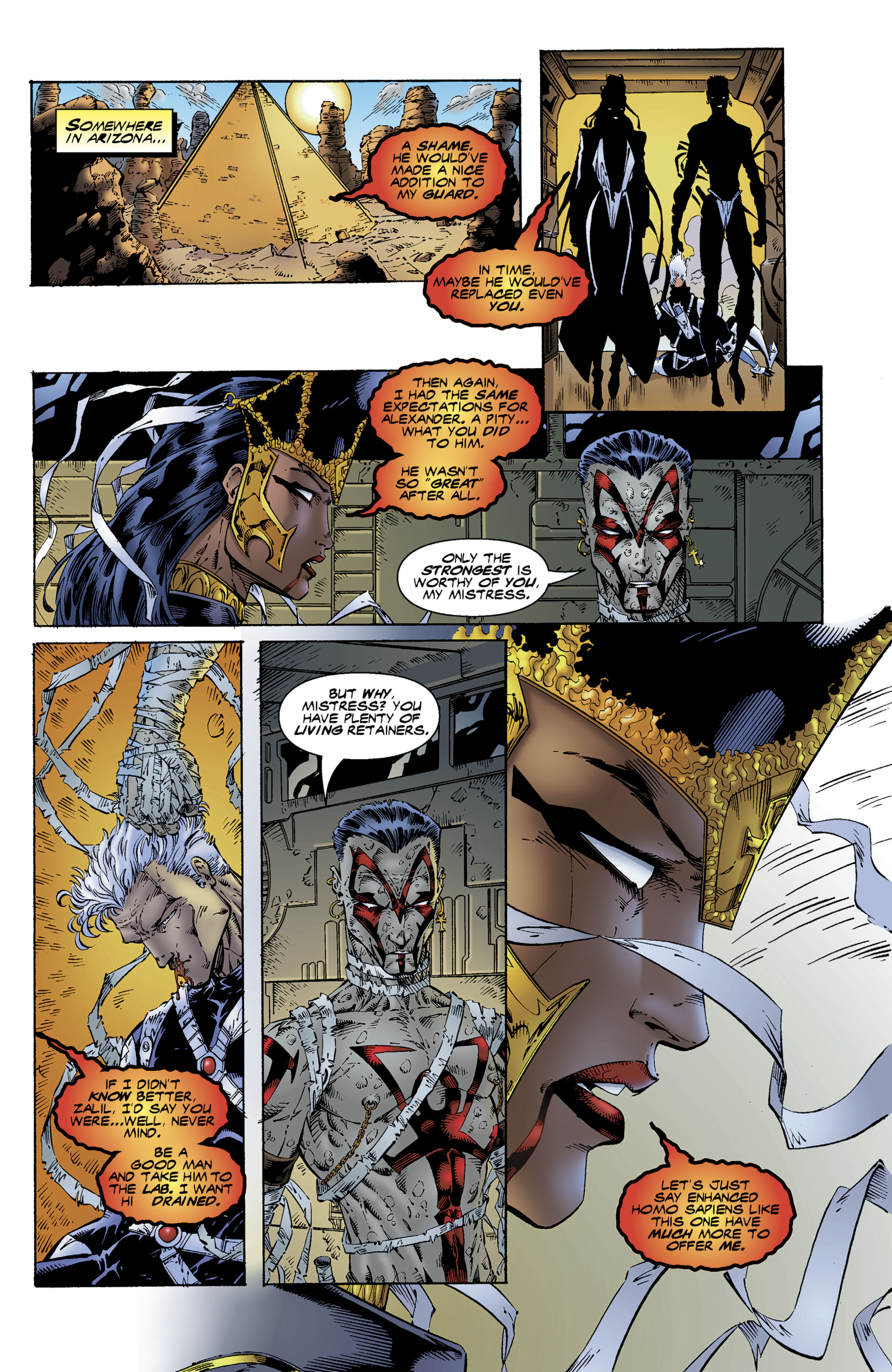 Read online Backlash comic -  Issue #13 - 14