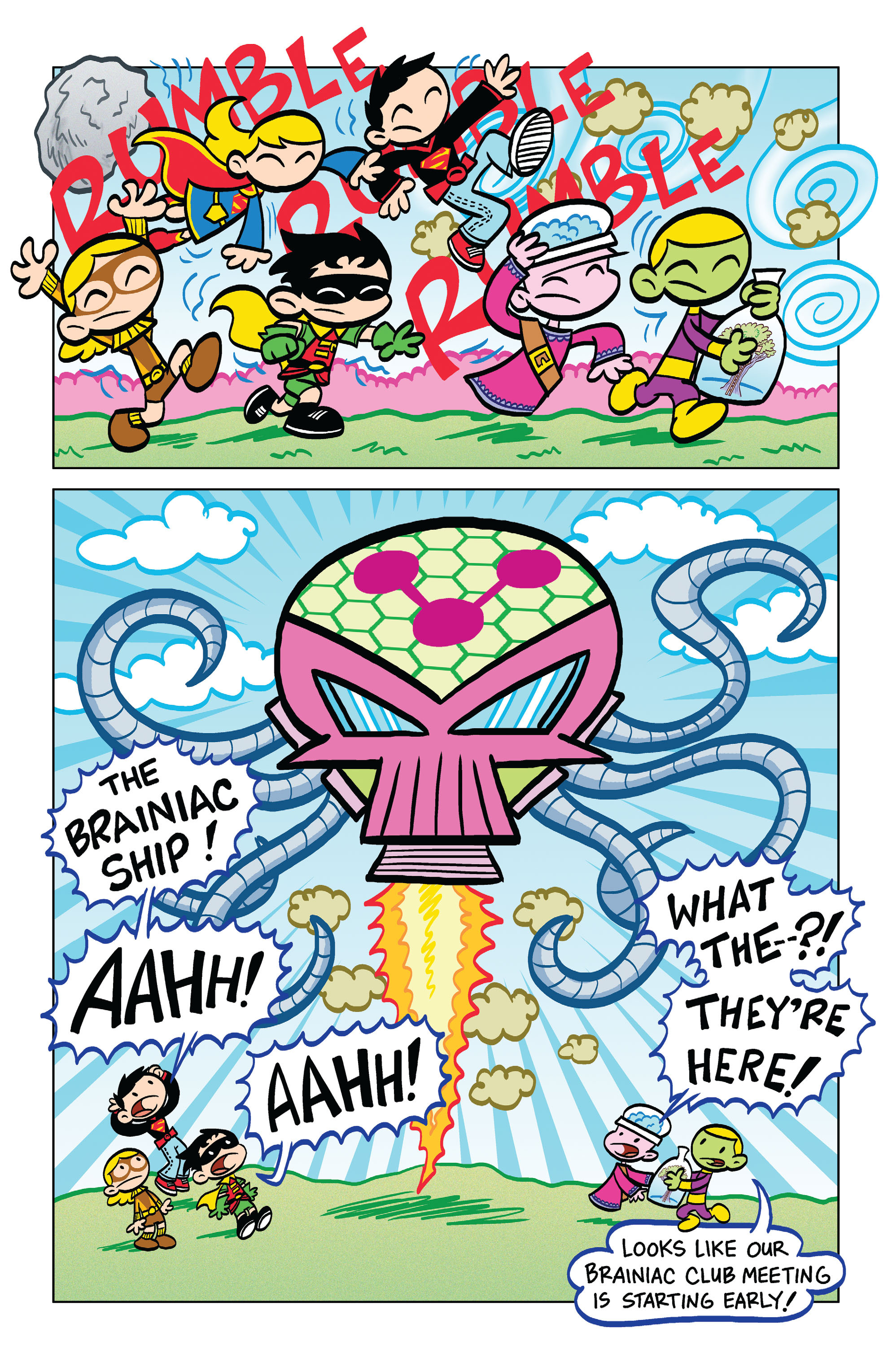 Read online Tiny Titans: Return To the Treehouse comic -  Issue #1 - 17