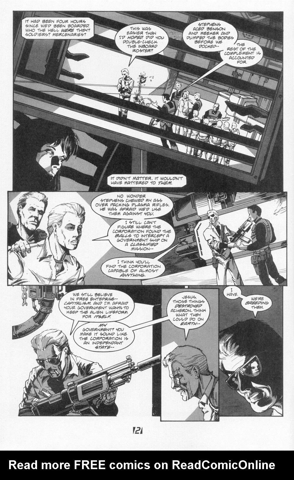 Read online Aliens (1988) comic -  Issue #5 - 4