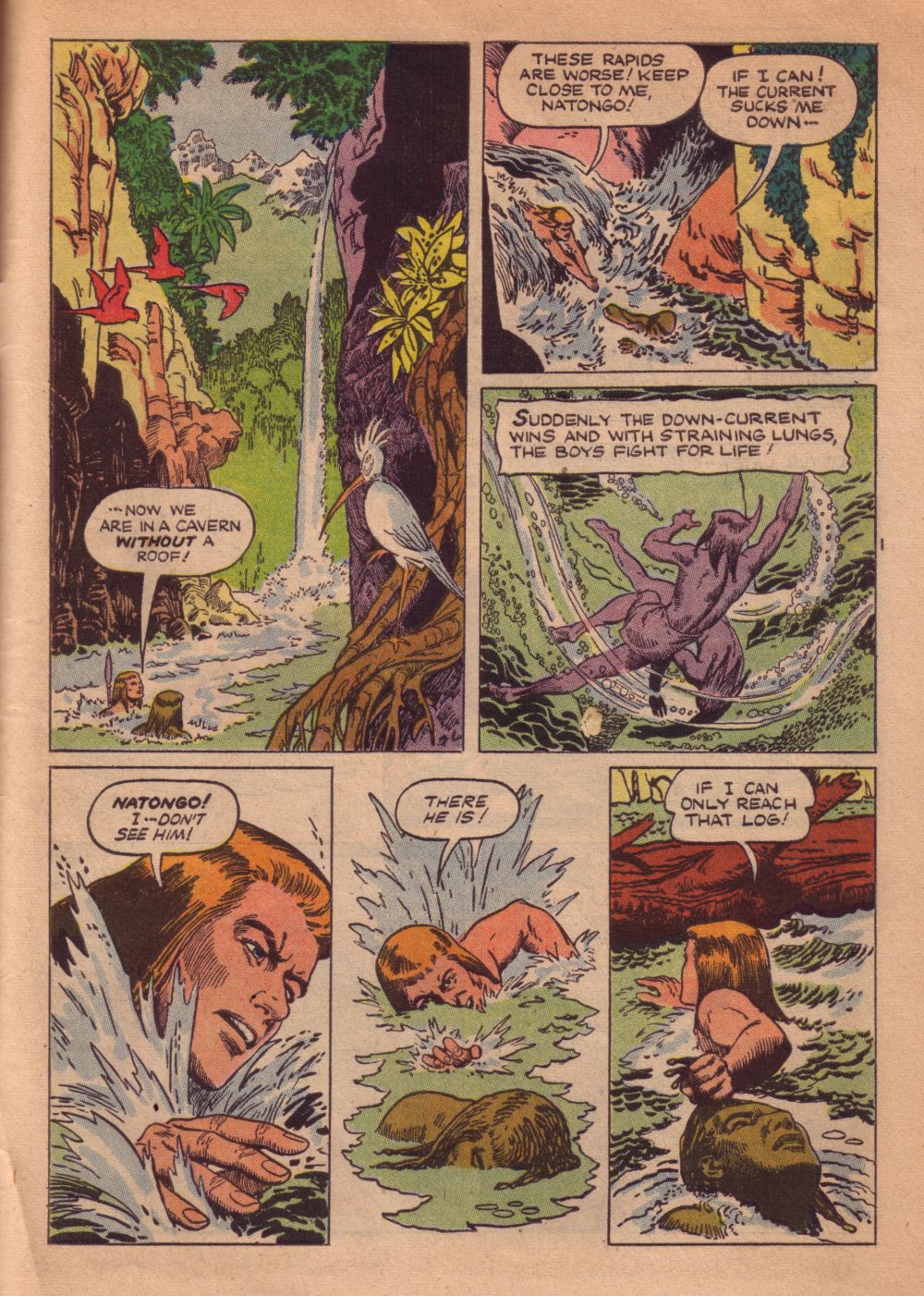 Read online Tarzan (1948) comic -  Issue #55 - 47