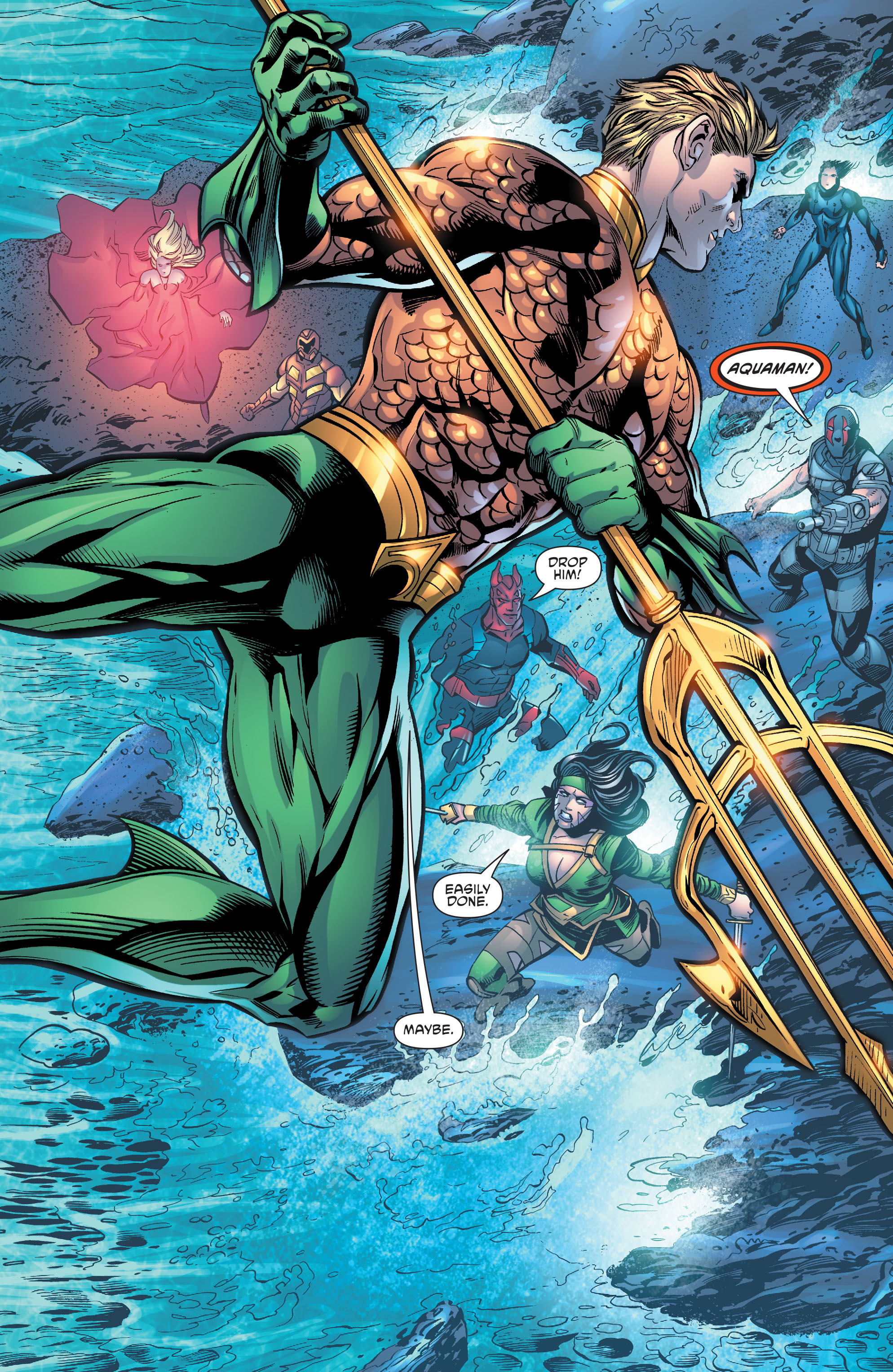 Read online Aquaman and the Others comic -  Issue #10 - 19